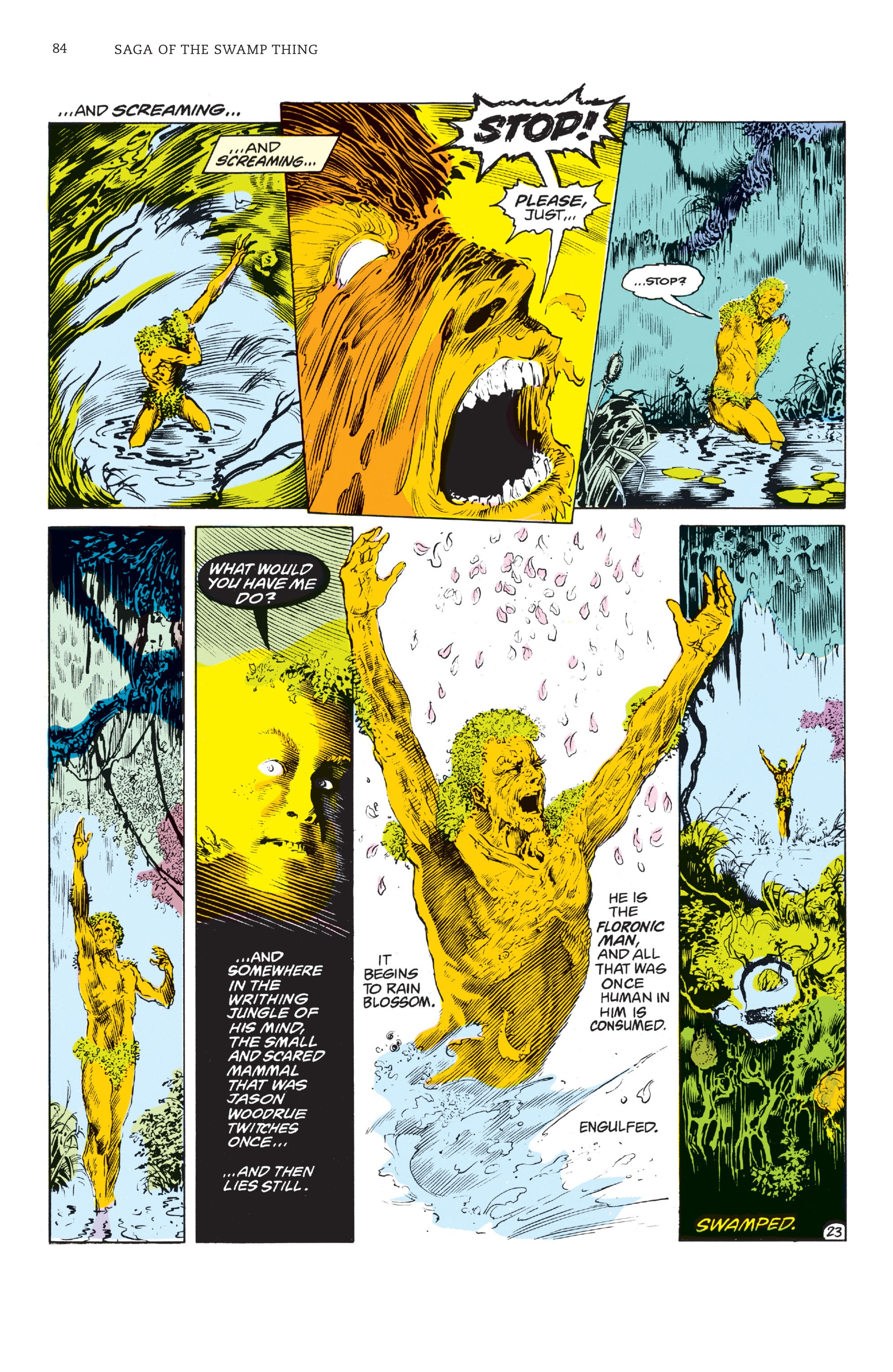 Read online Saga of the Swamp Thing comic -  Issue # TPB 1 (Part 1) - 82