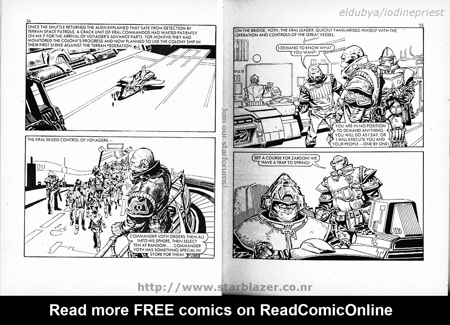 Read online Starblazer comic -  Issue #96 - 19