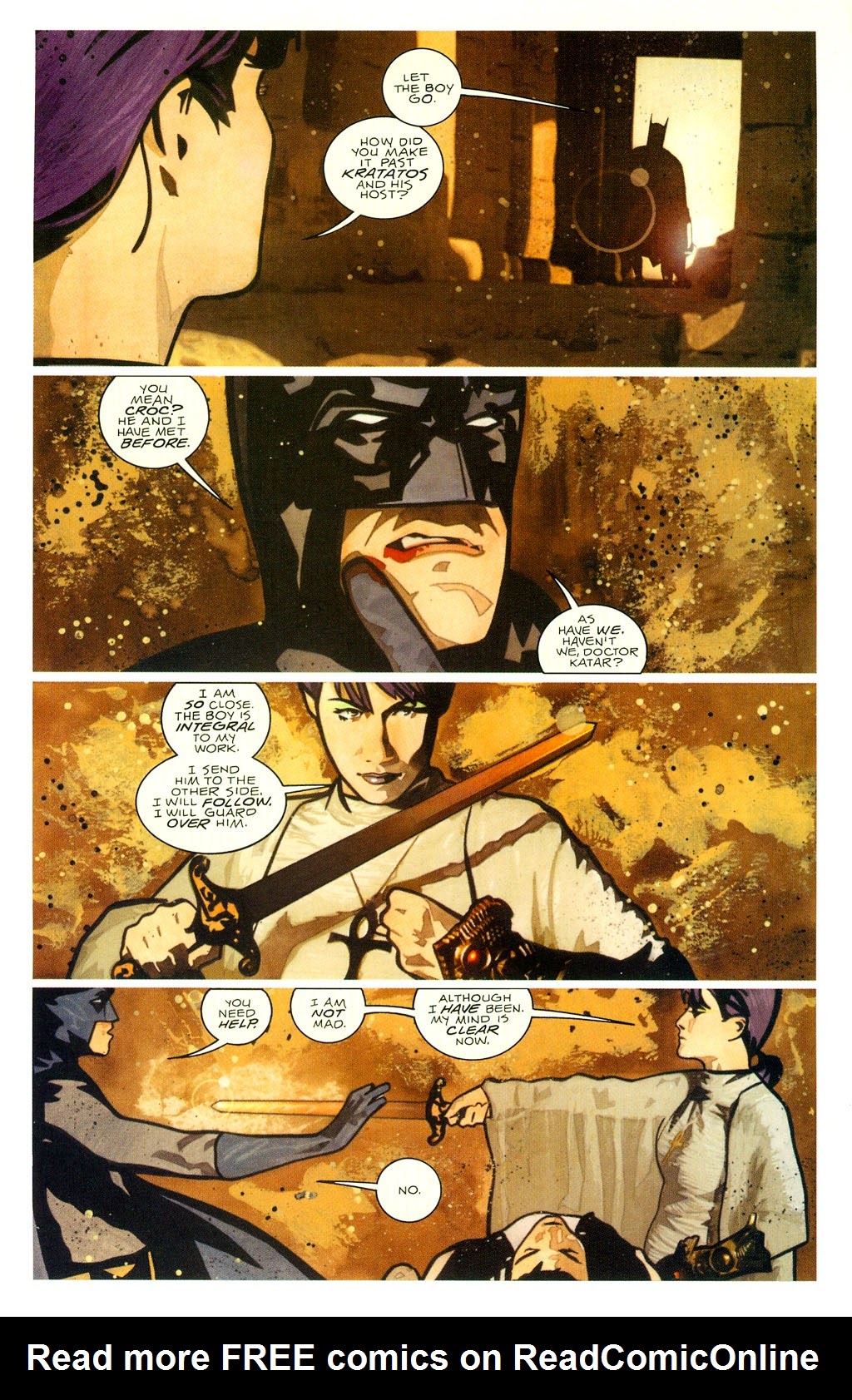 Read online Batman: The Ankh comic -  Issue #2 - 36