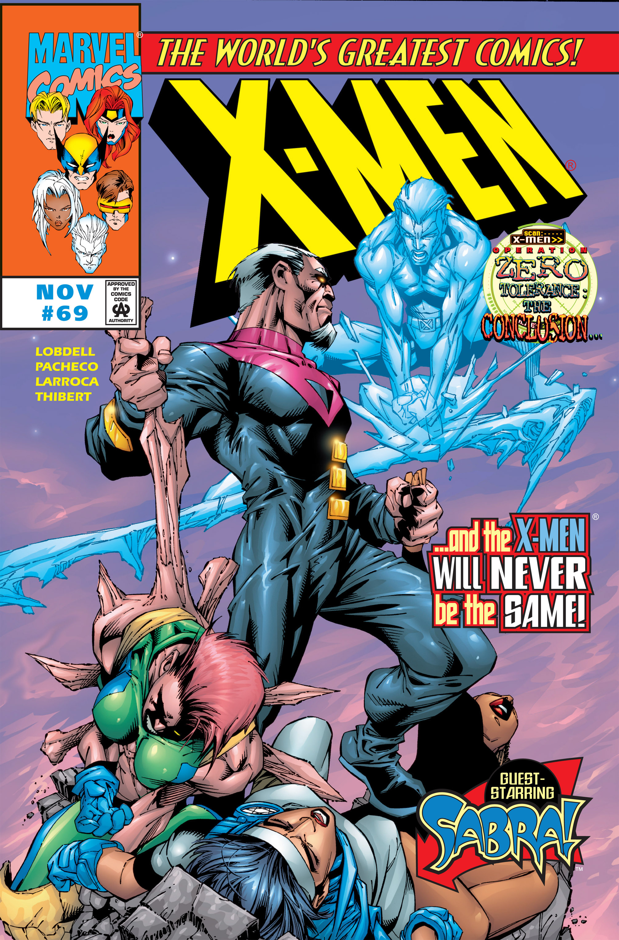 X-Men (1991) 69 Page 0