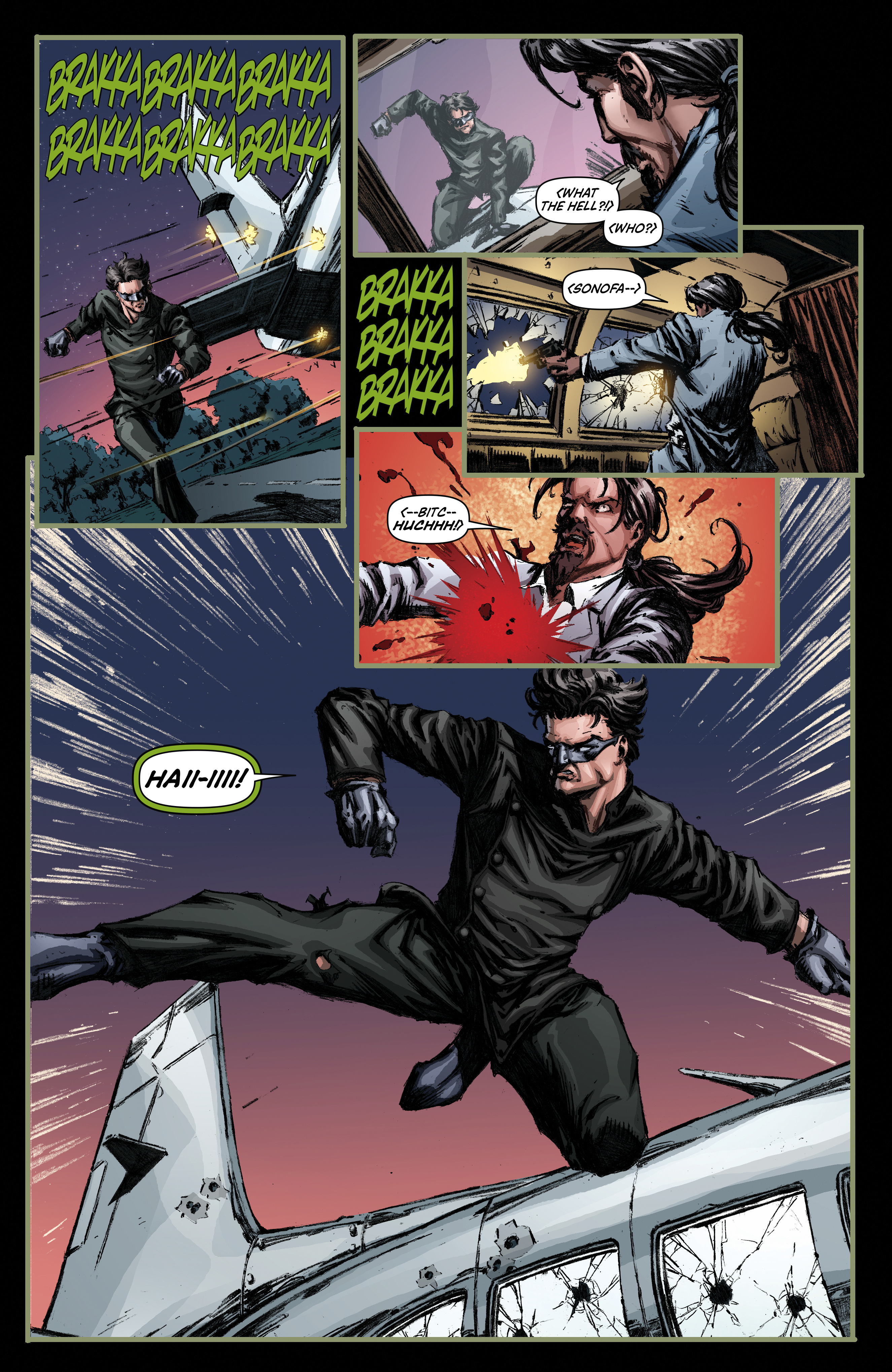 Read online Green Hornet: Blood Ties comic -  Issue #1 - 20