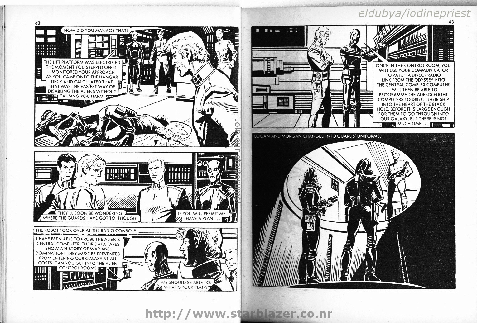 Read online Starblazer comic -  Issue #85 - 23