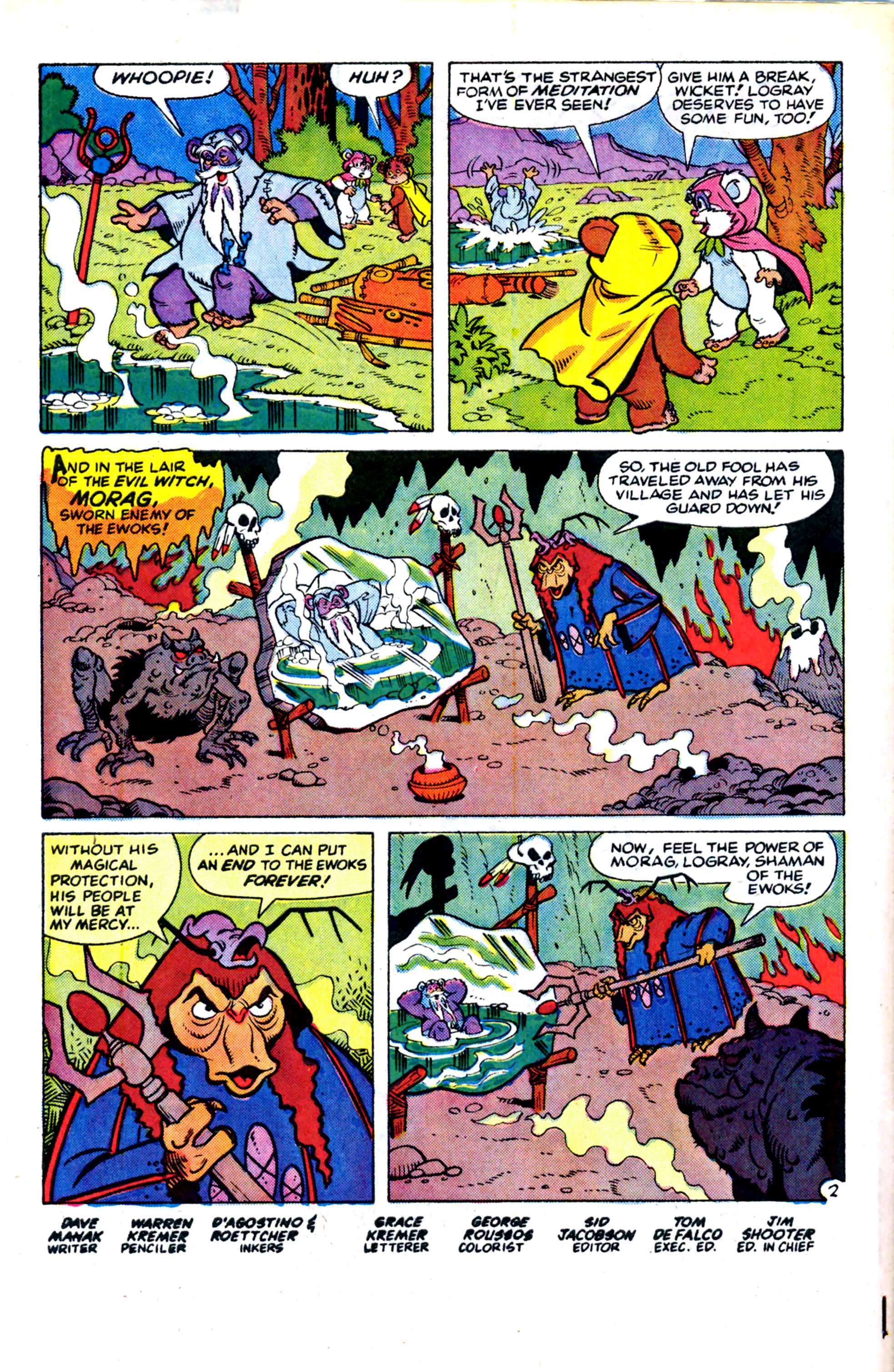 Read online Ewoks (1987) comic -  Issue #12 - 3