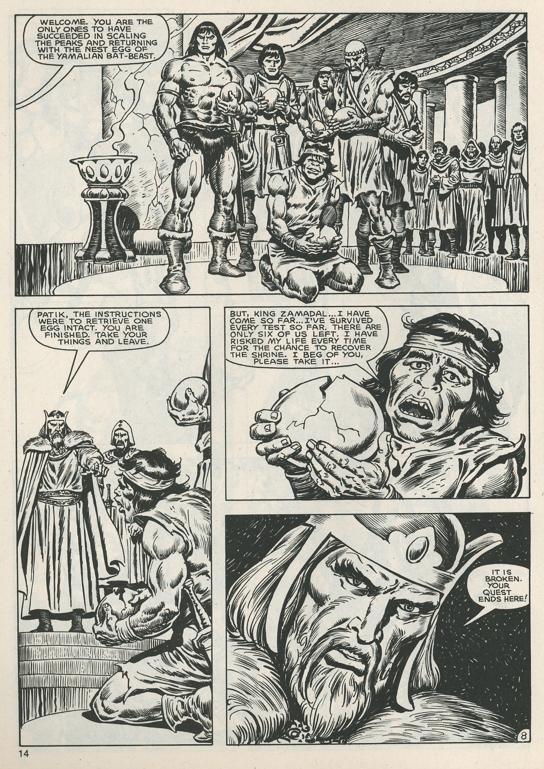 Read online The Savage Sword Of Conan comic -  Issue #113 - 14