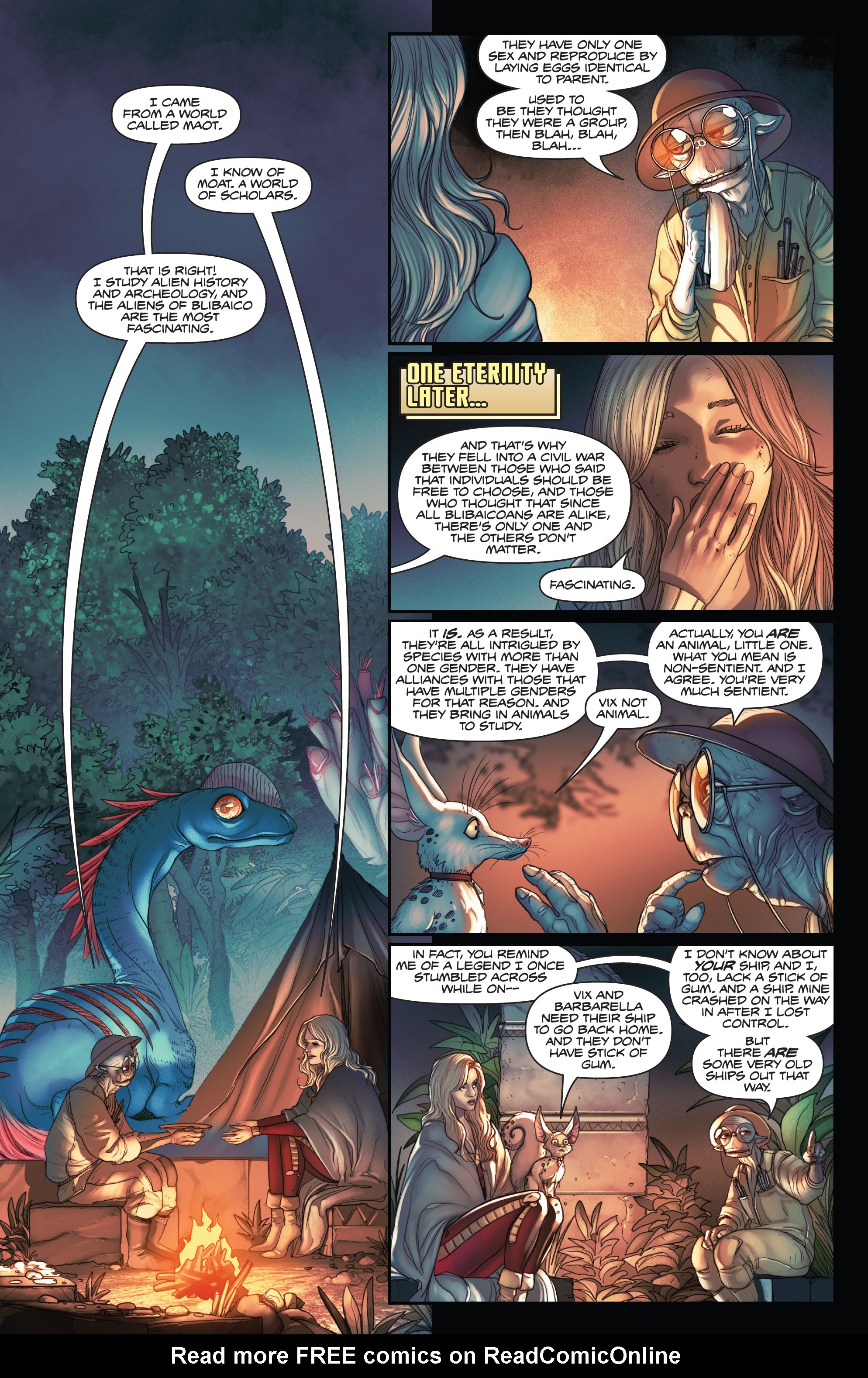 Read online Barbarella (2021) comic -  Issue #7 - 21