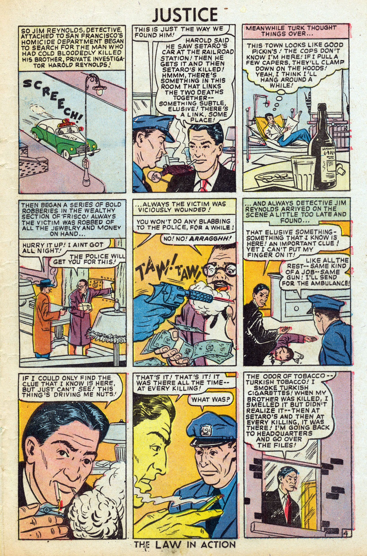 Read online Justice Comics (1948) comic -  Issue #10 - 17