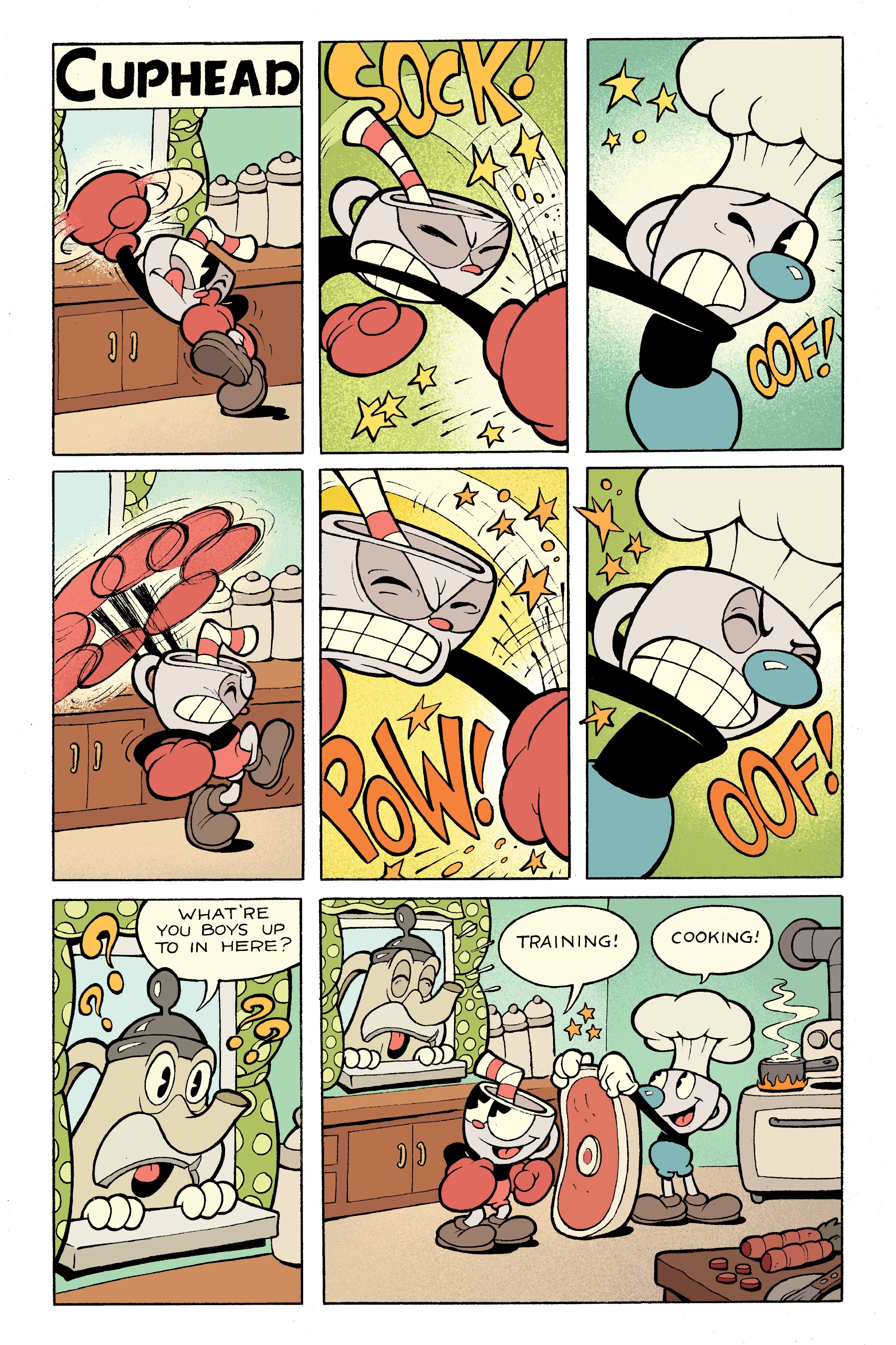 Read online Cuphead: Comic Capers & Curios comic -  Issue # TPB - 51