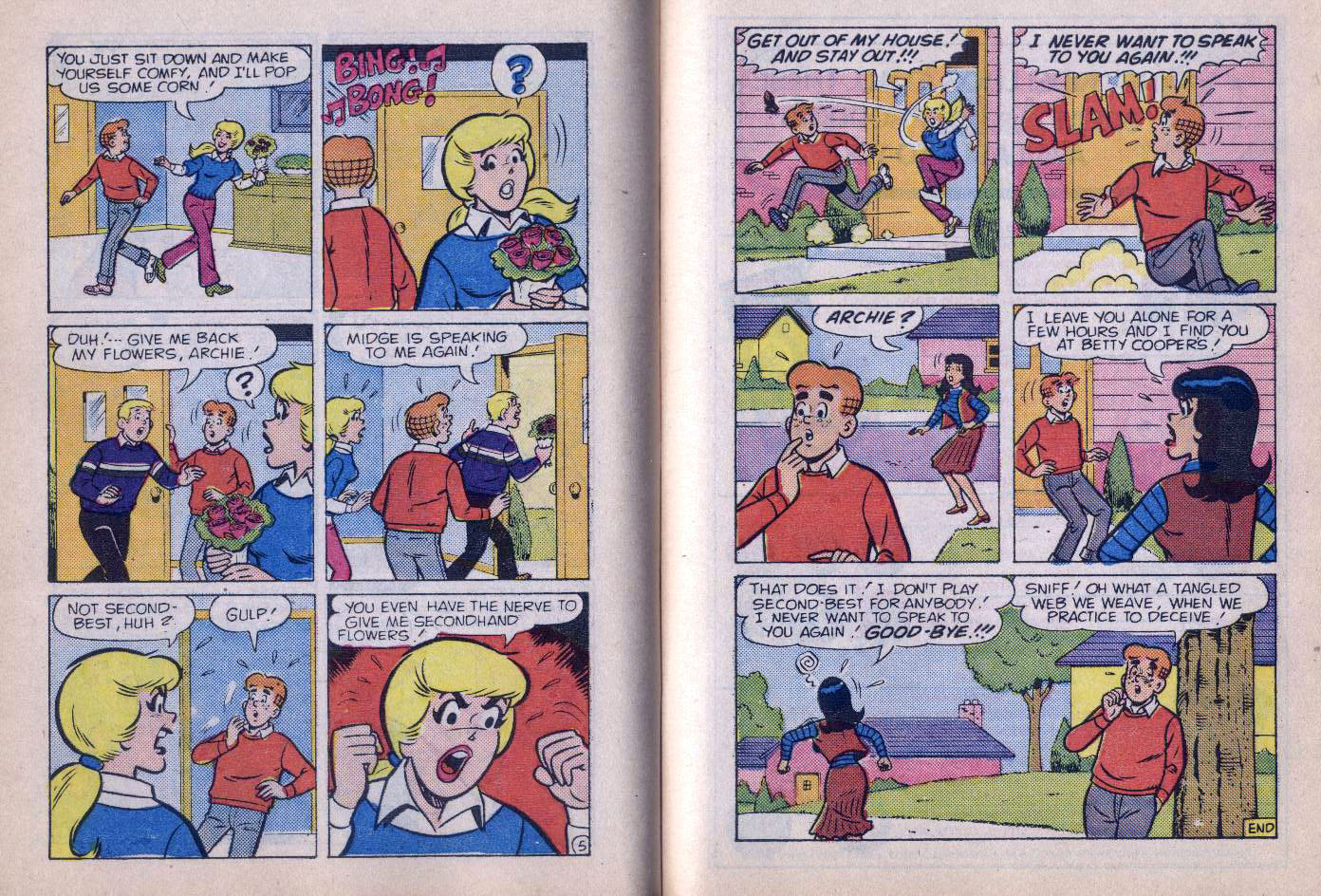 Read online Archie...Archie Andrews, Where Are You? Digest Magazine comic -  Issue #62 - 57