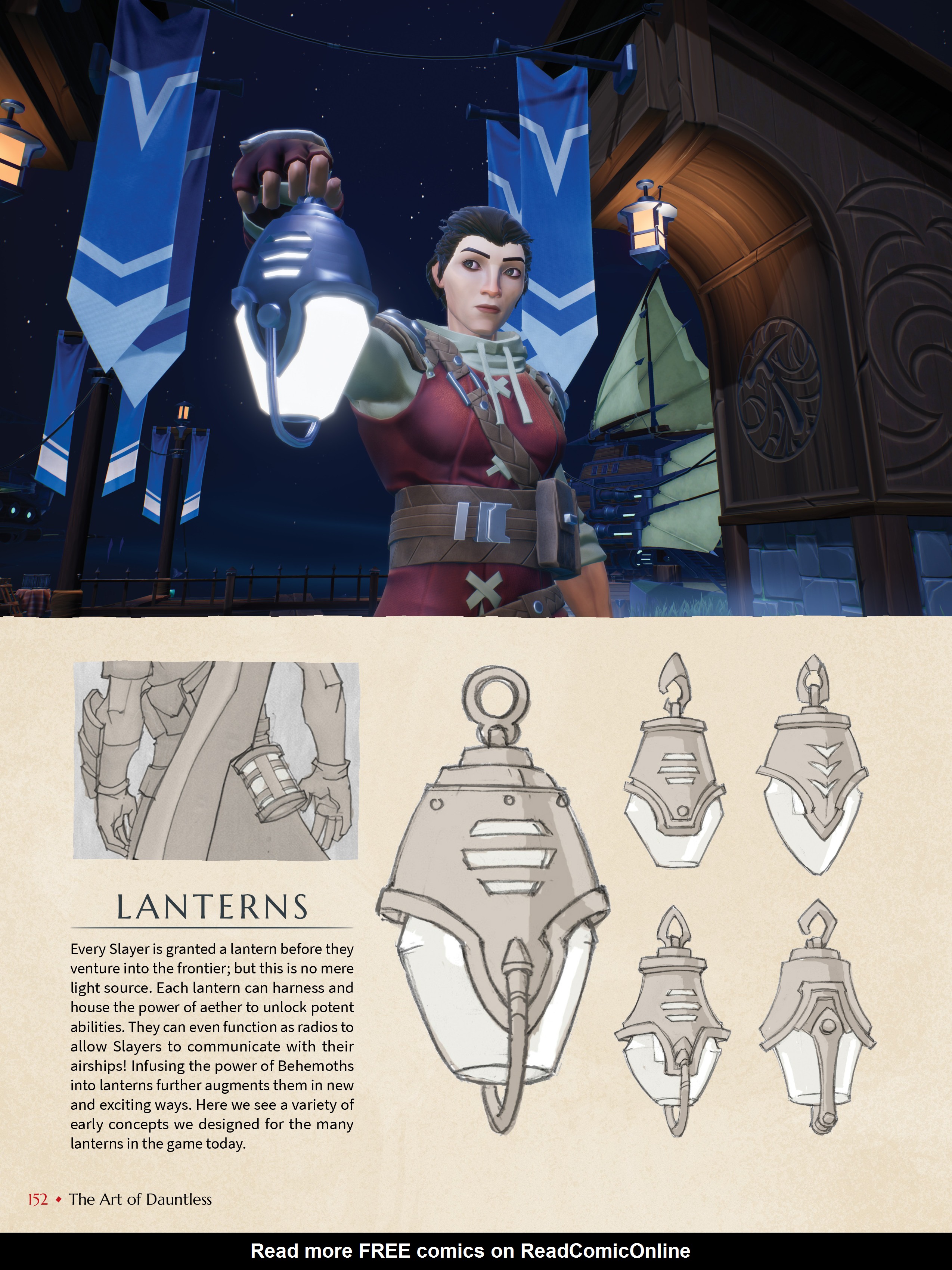 Read online The Art of Dauntless comic -  Issue # TPB - 134
