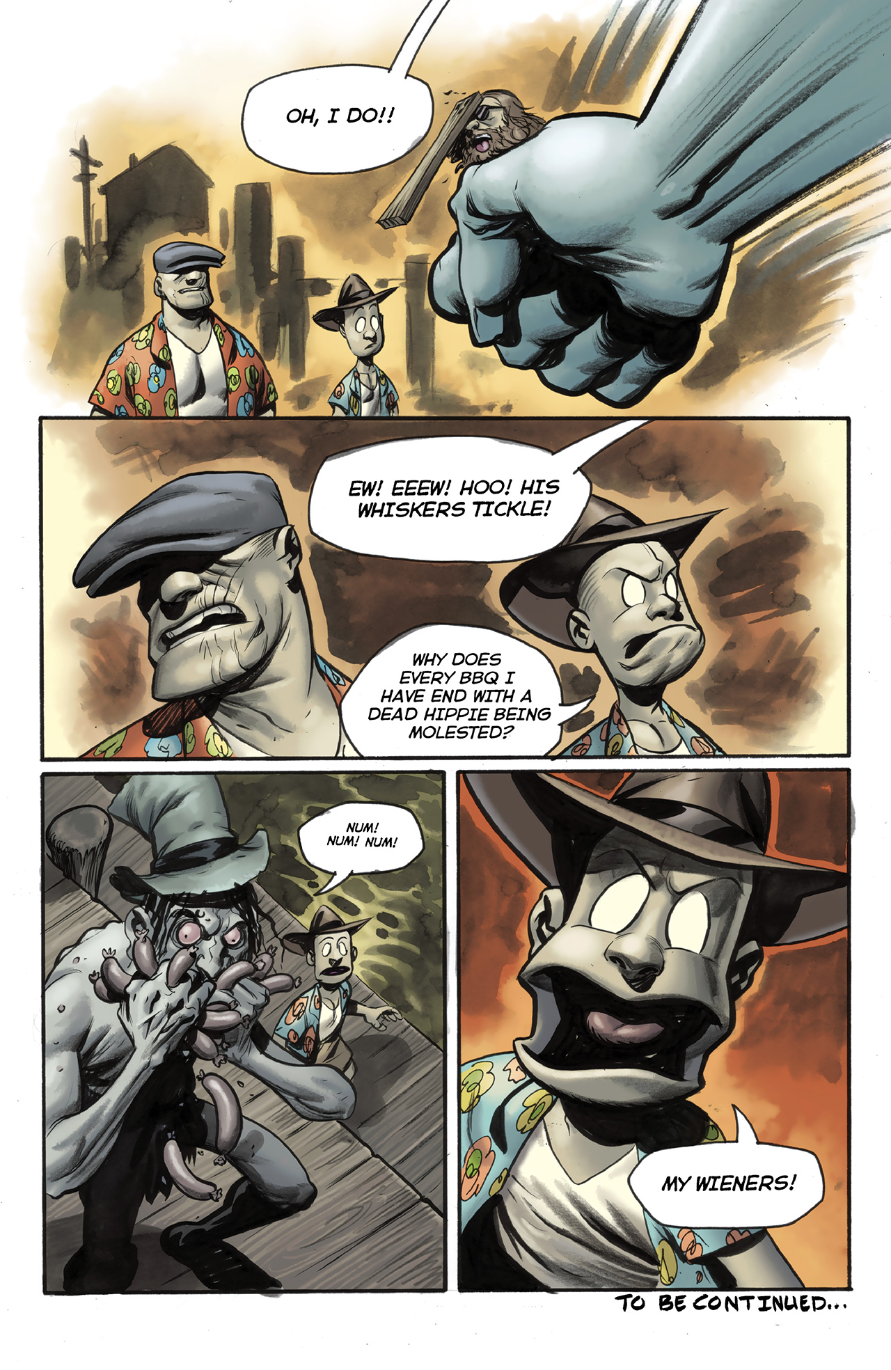 Read online Billy the Kid's Old Timey Oddities and the Ghastly Fiend of London comic -  Issue #2 - 27