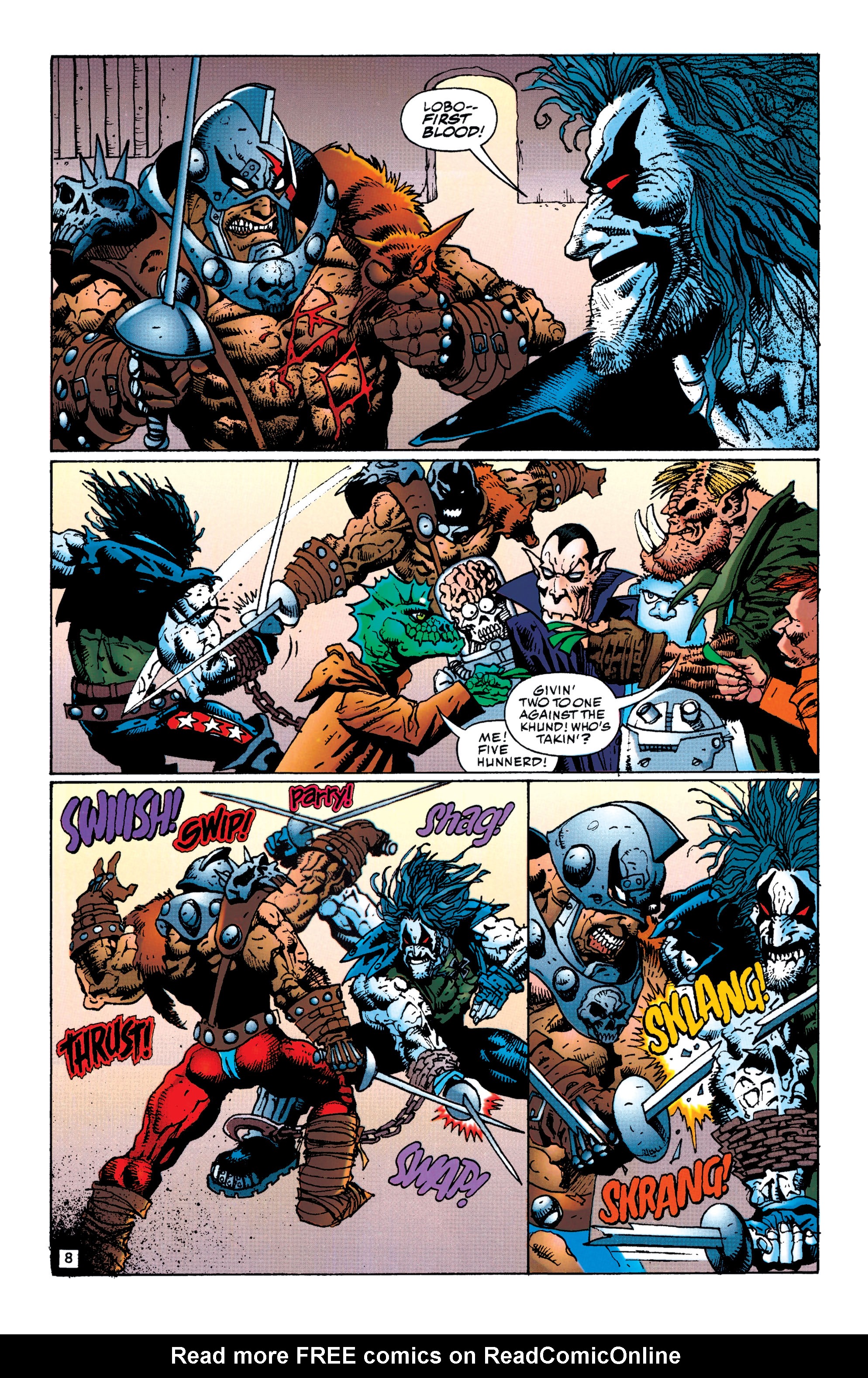 Read online Lobo (1993) comic -  Issue #26 - 8