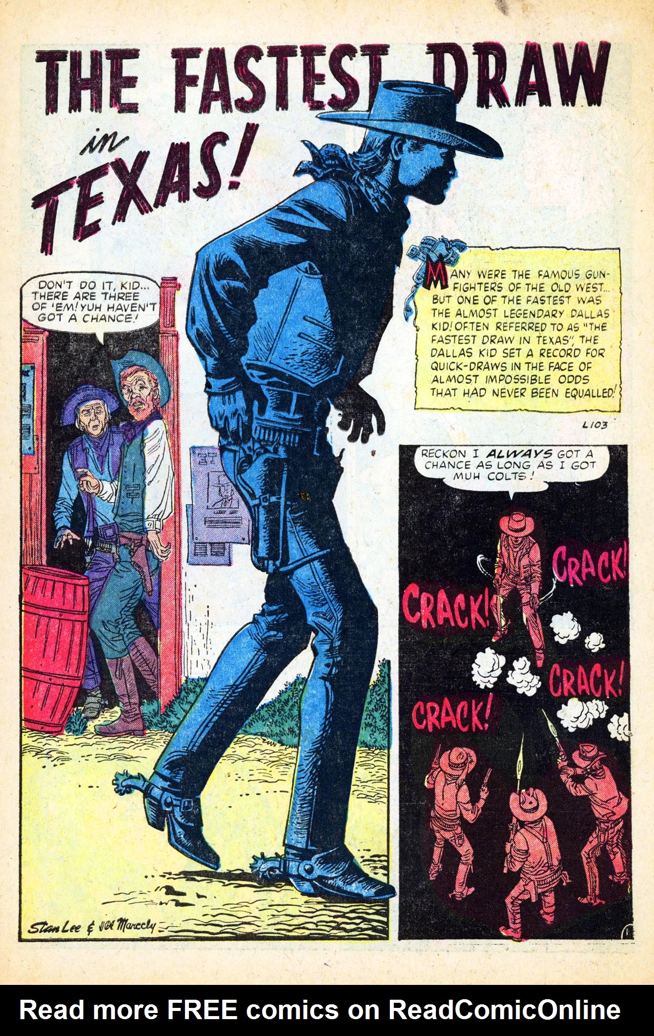 Read online Six-Gun Western comic -  Issue #1 - 3