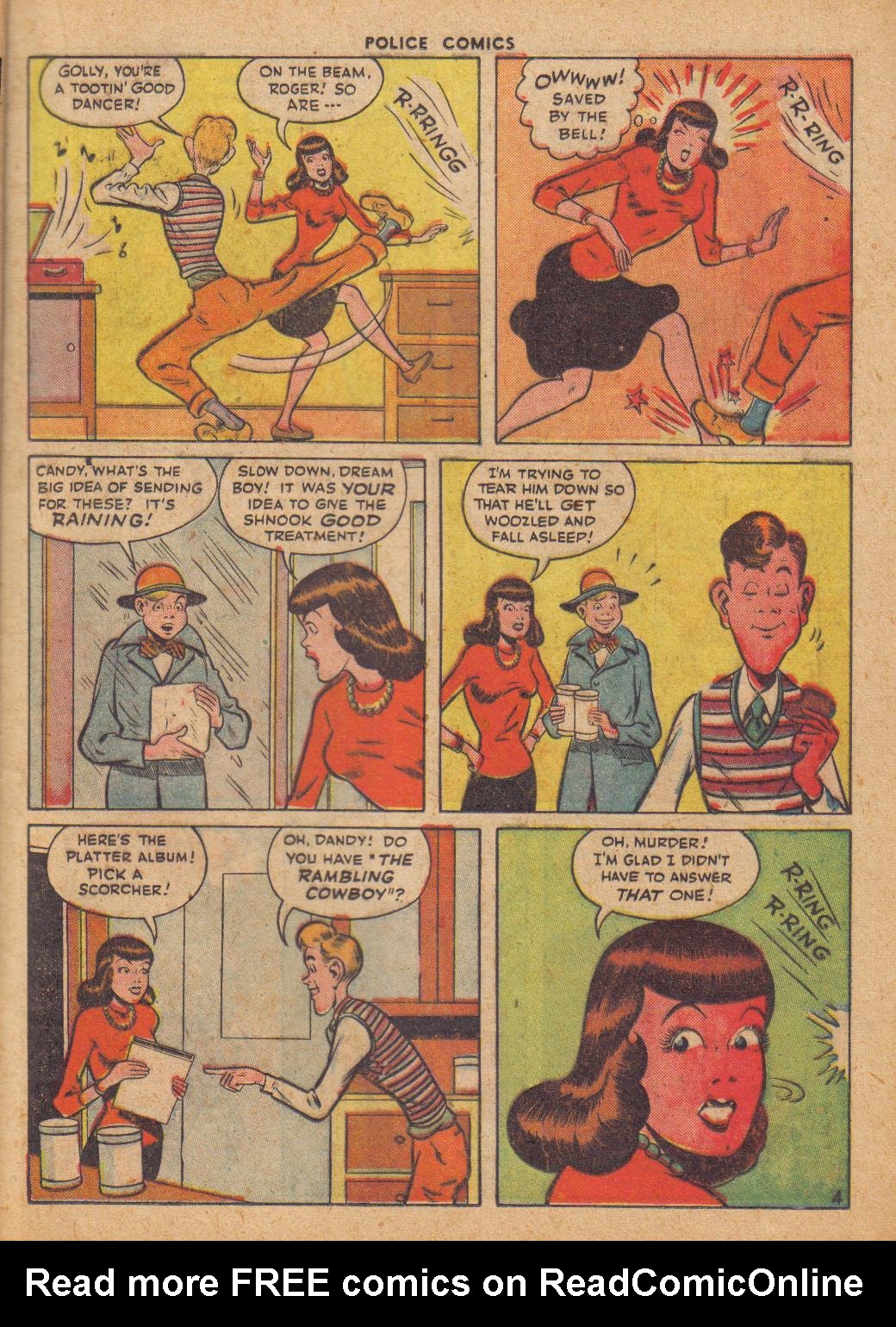 Read online Police Comics comic -  Issue #50 - 21