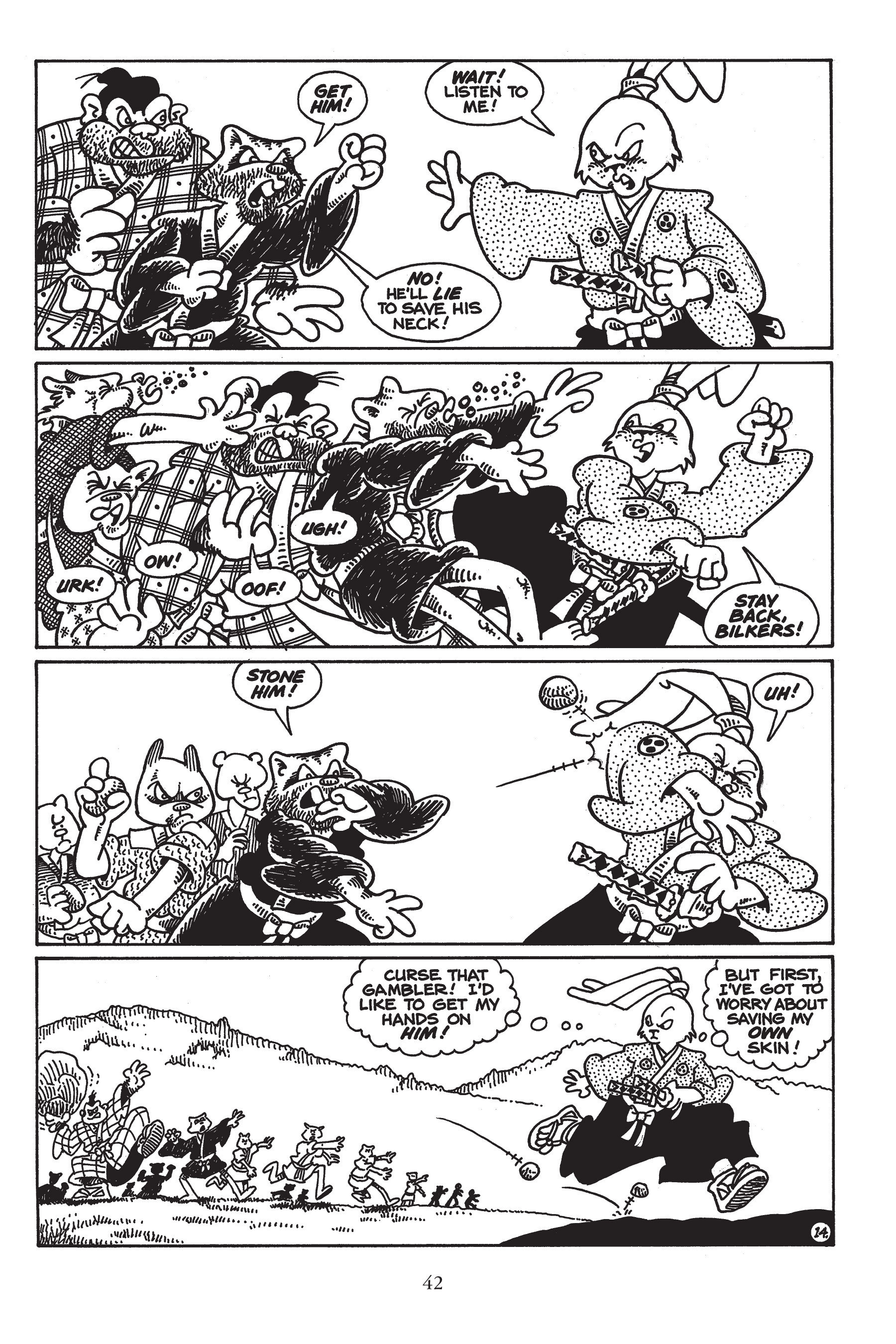 Read online Usagi Yojimbo (1987) comic -  Issue # _TPB 5 - 42