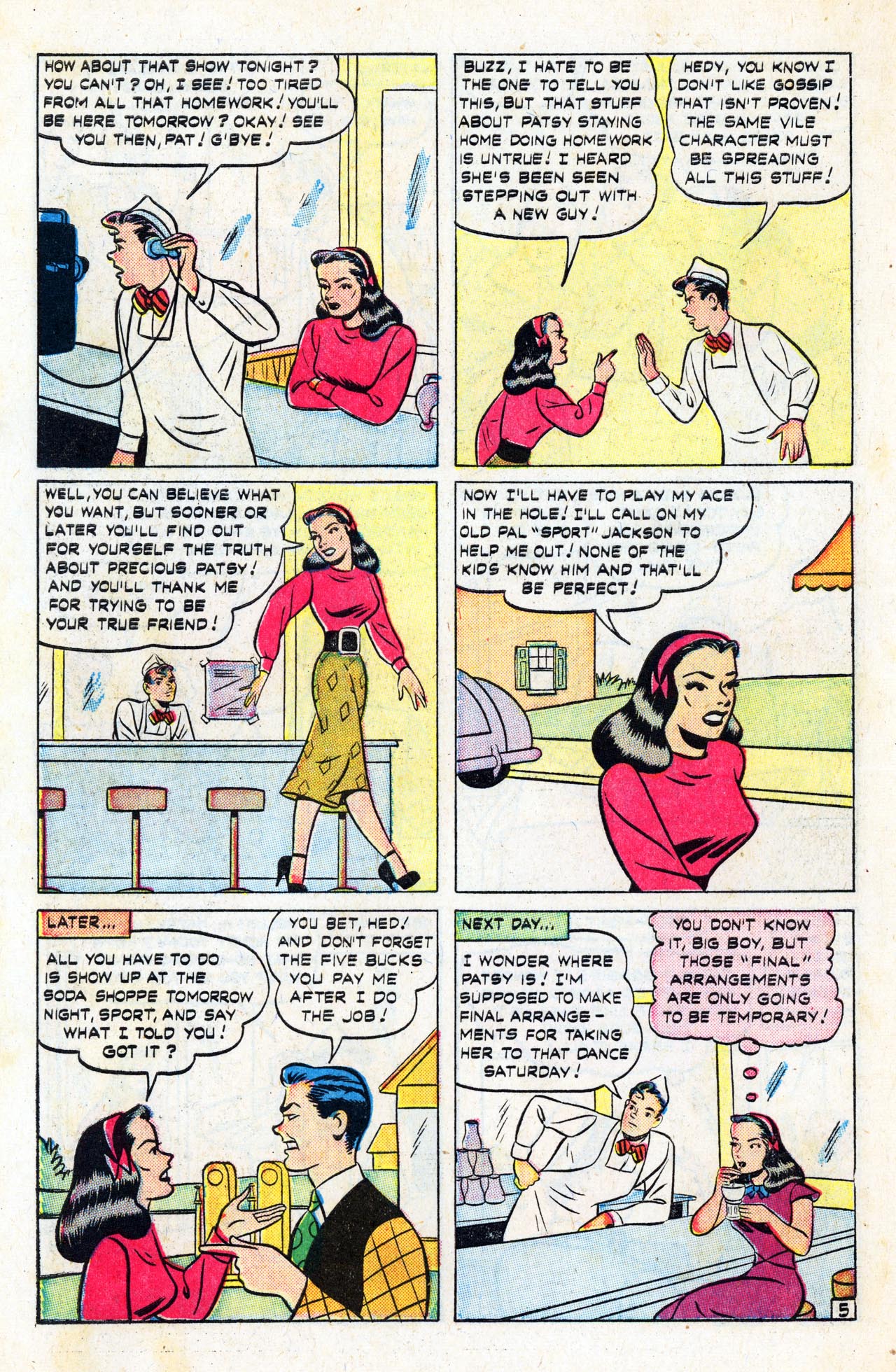 Read online Patsy Walker comic -  Issue #27 - 45