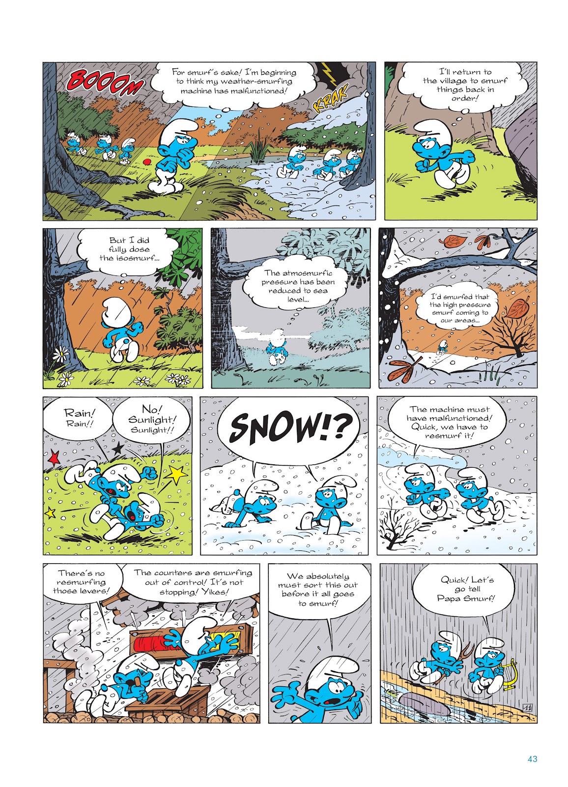 Read online The Smurfs comic -  Issue #14 - 44