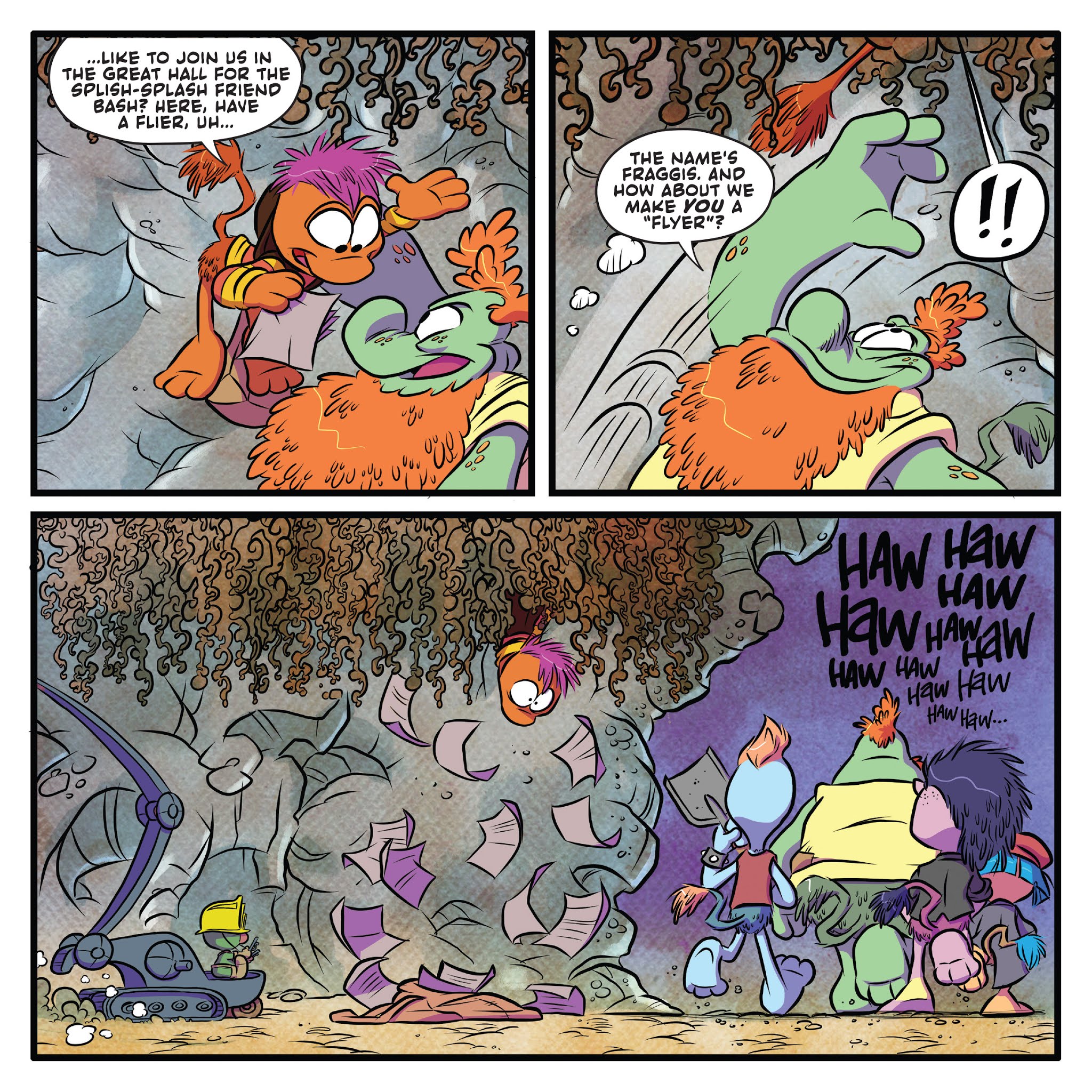 Read online Jim Henson's Fraggle Rock comic -  Issue #2 - 9