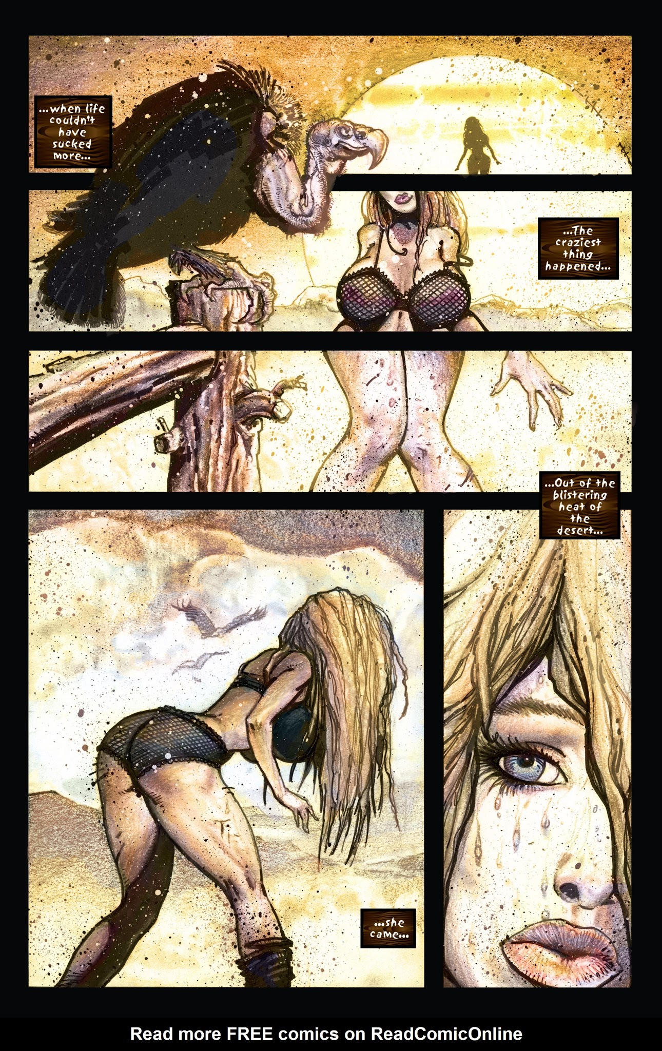 Read online Fistful of Blood comic -  Issue #1 - 4