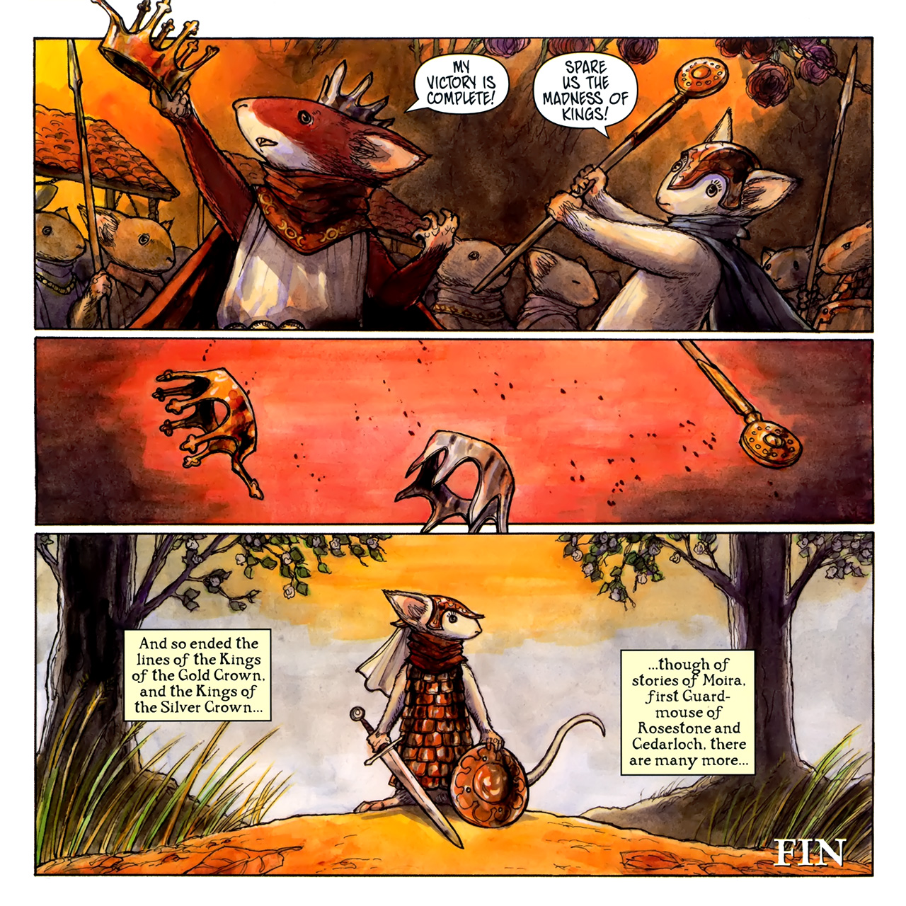 Read online Mouse Guard: Legends of the Guard comic -  Issue #4 - 24