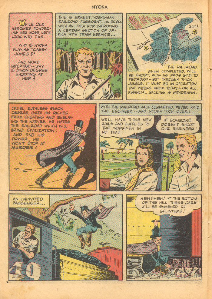 Read online Nyoka the Jungle Girl (1945) comic -  Issue #11 - 6
