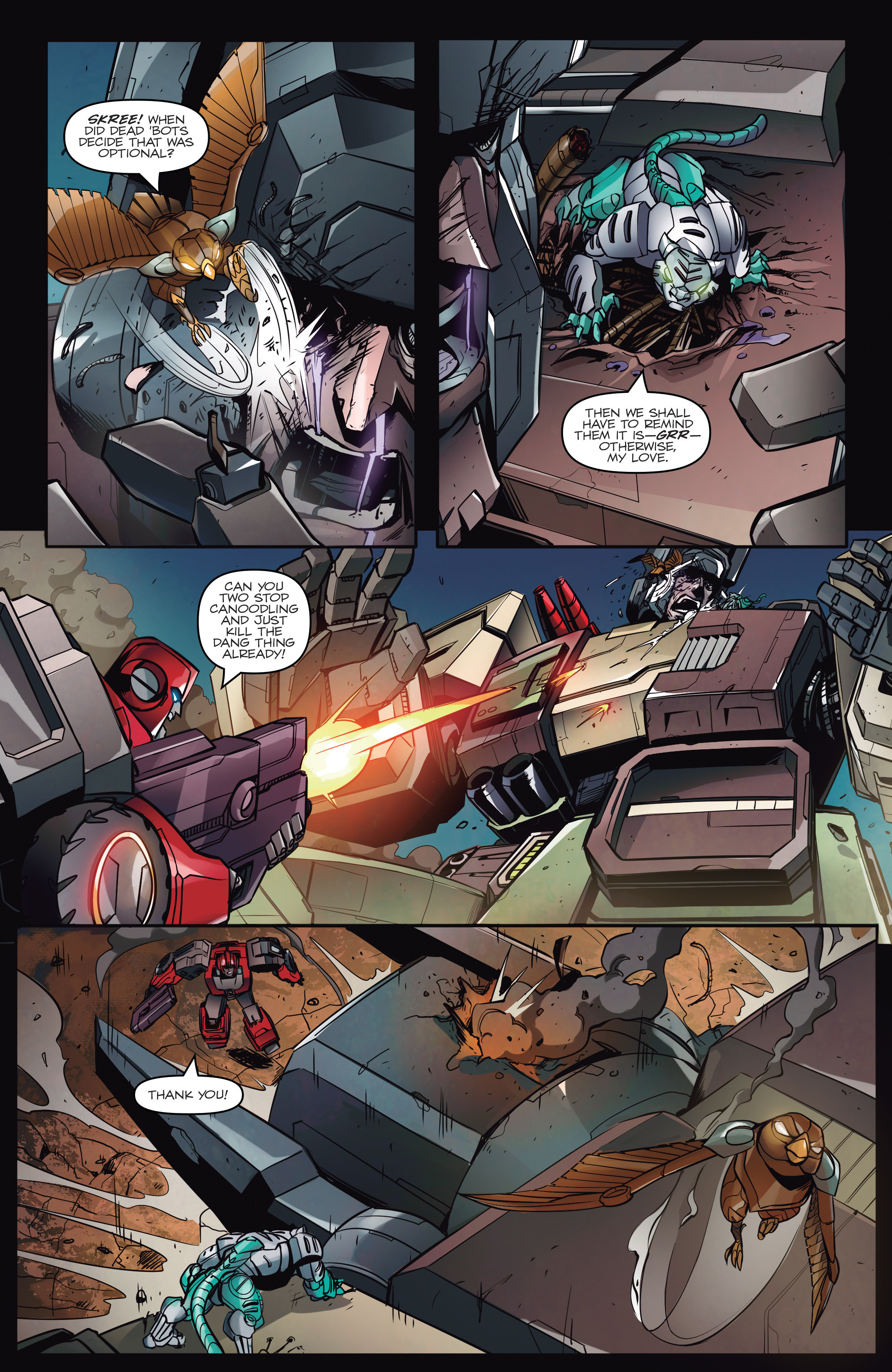 Read online Transformers: Till All Are One comic -  Issue #5 - 21