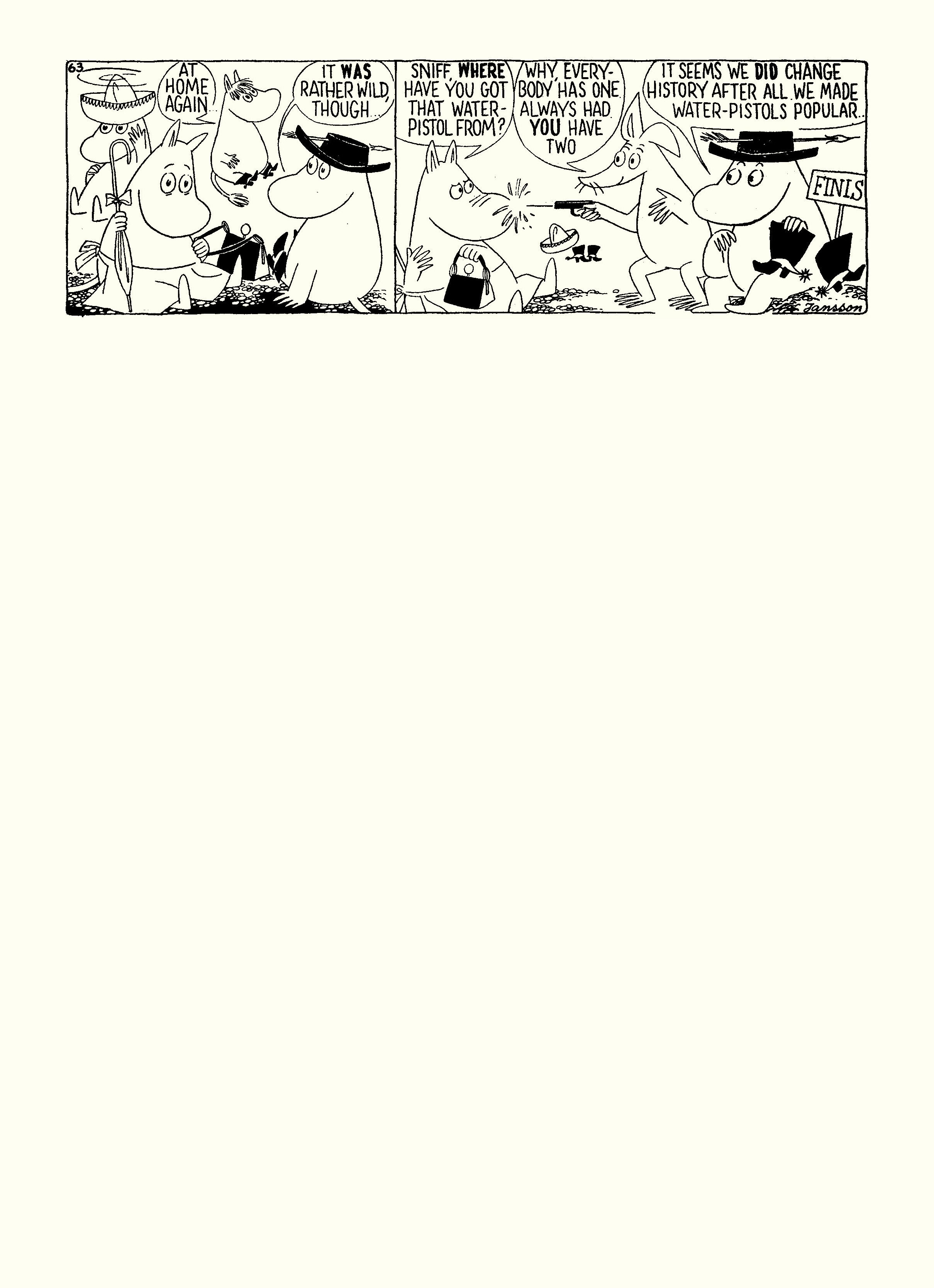 Read online Moomin: The Complete Tove Jansson Comic Strip comic -  Issue # TPB 4 - 22