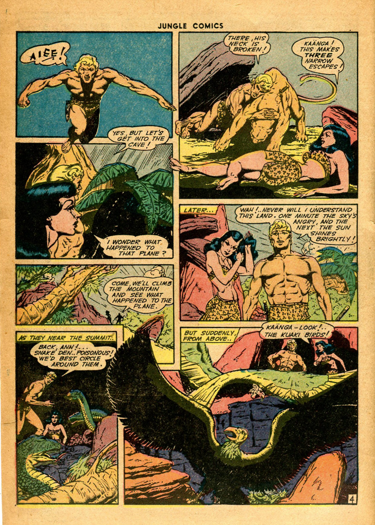 Read online Jungle Comics comic -  Issue #57 - 6