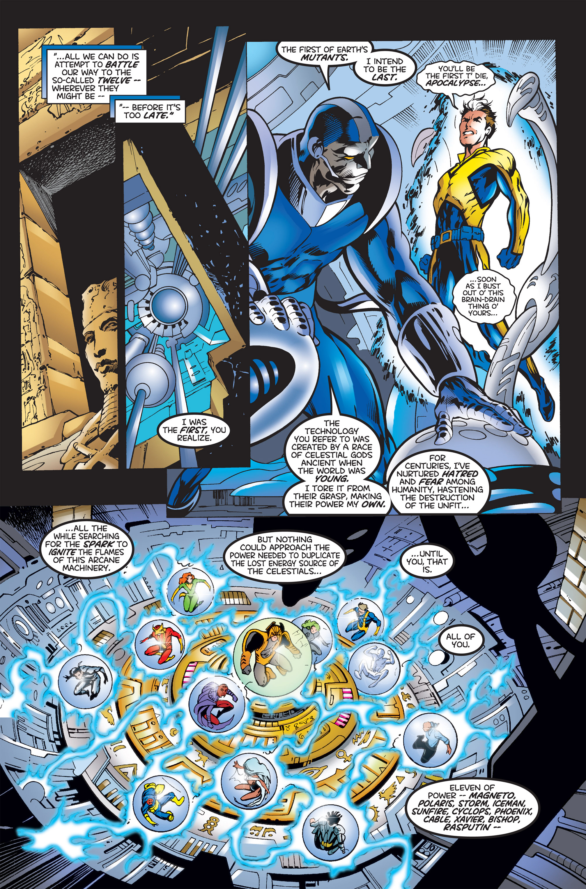 Read online X-Men vs. Apocalypse comic -  Issue # TPB 1 - 290