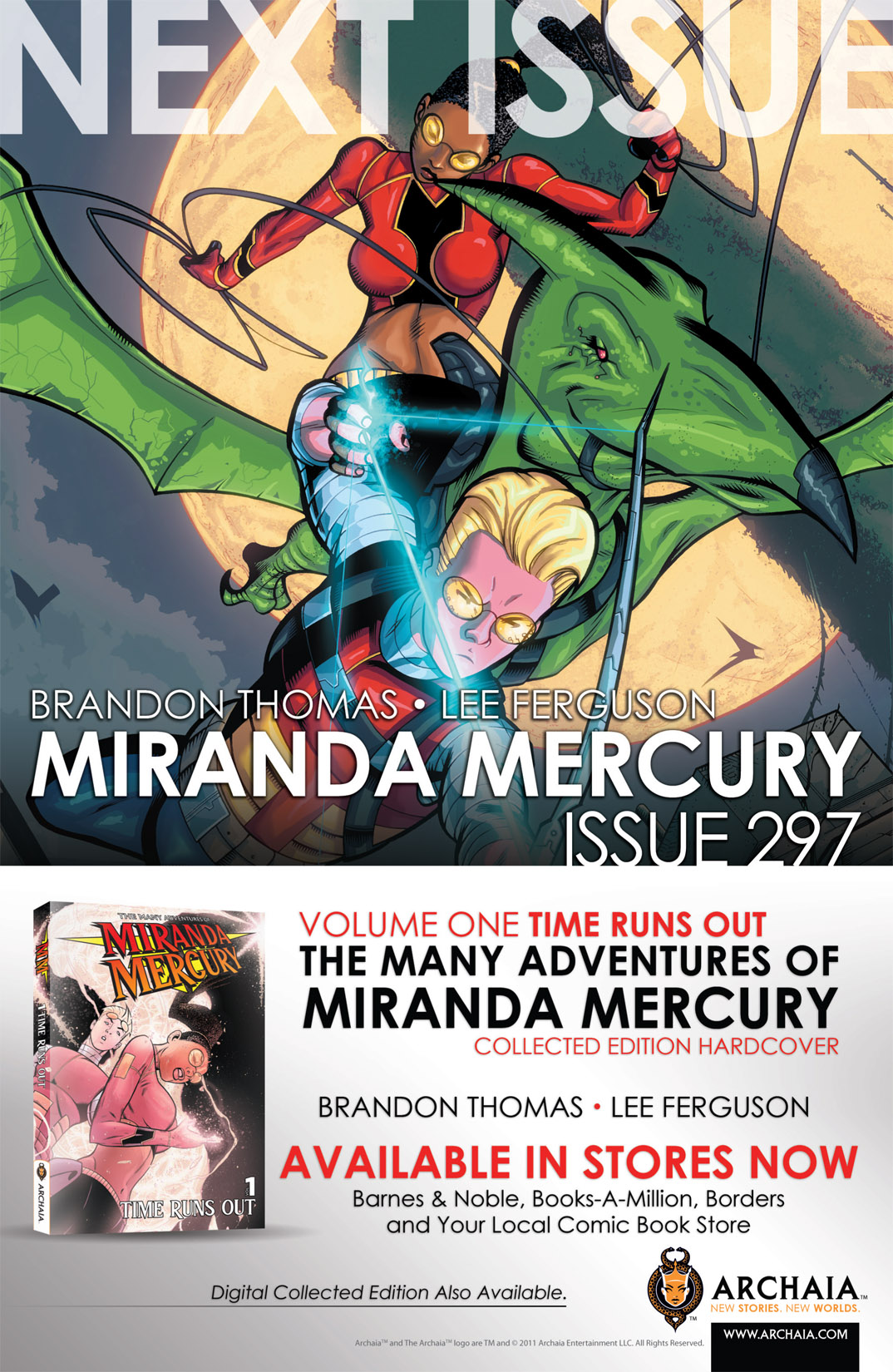 Read online The Many Adventures of Miranda Mercury: Time Runs Out comic -  Issue # TPB - 66