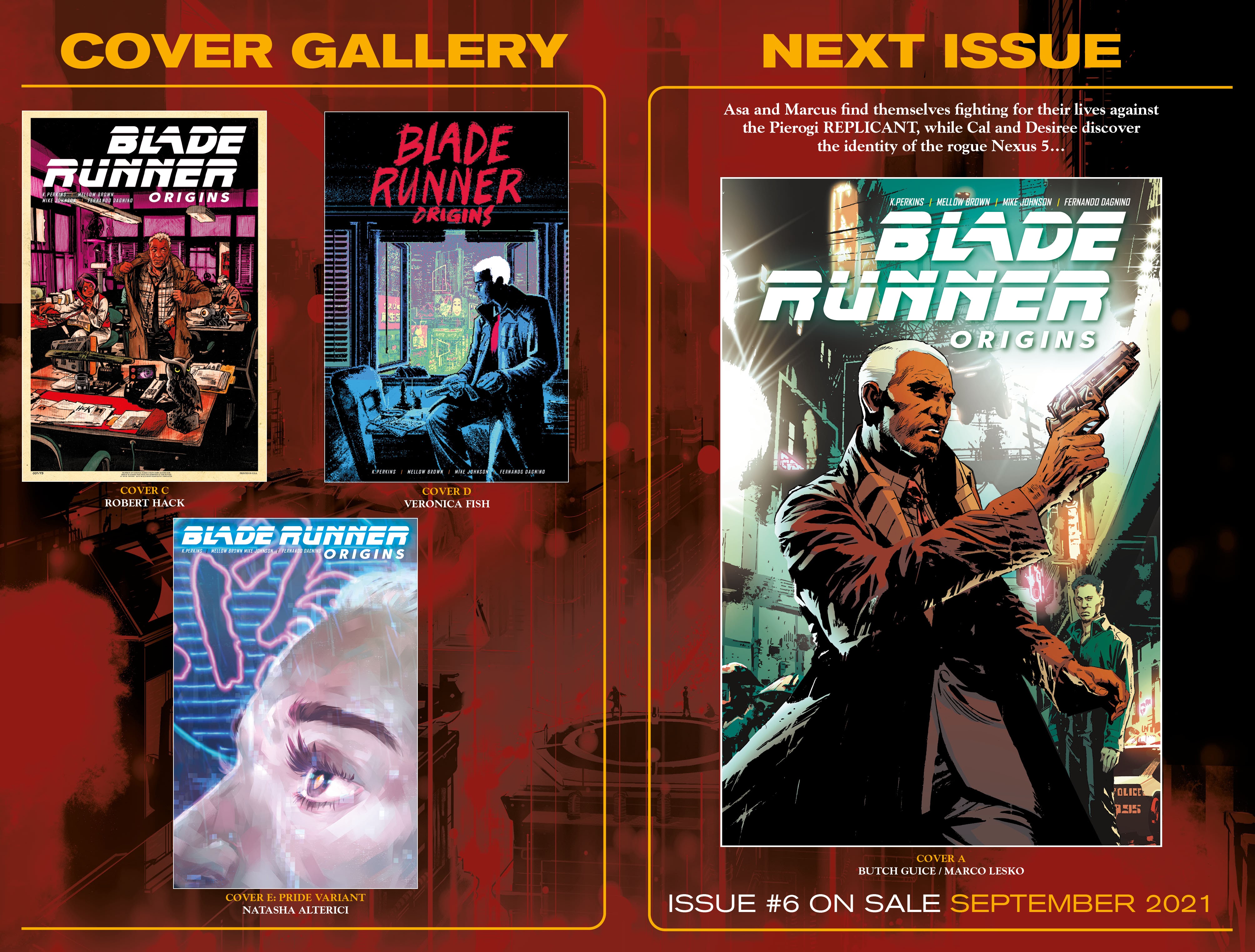 Read online Blade Runner Origins comic -  Issue #5 - 31