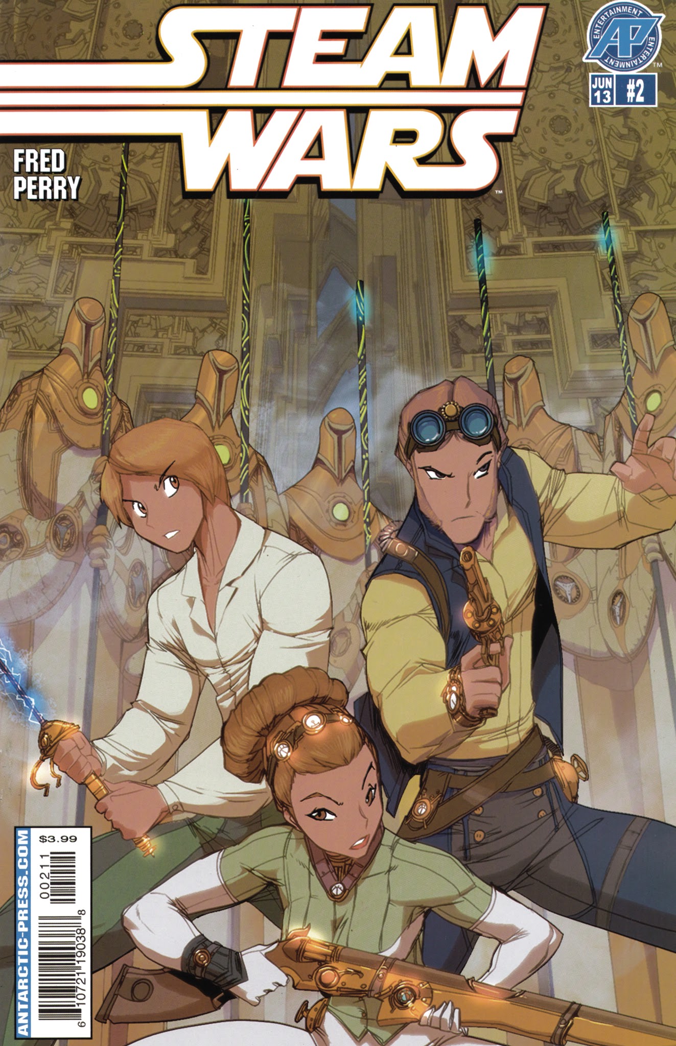 Read online Steam Wars comic -  Issue #2 - 1