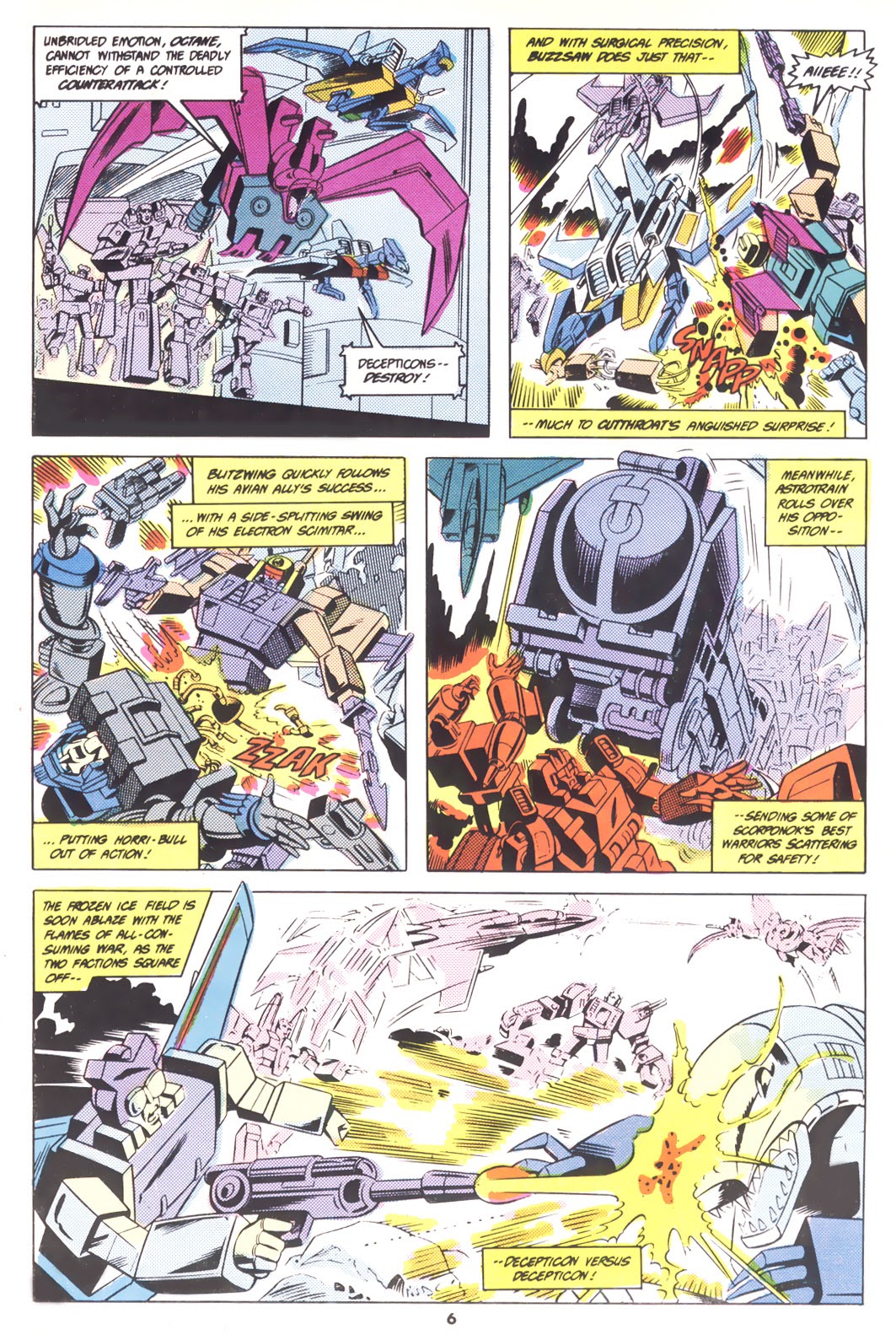 Read online The Transformers (UK) comic -  Issue #207 - 6