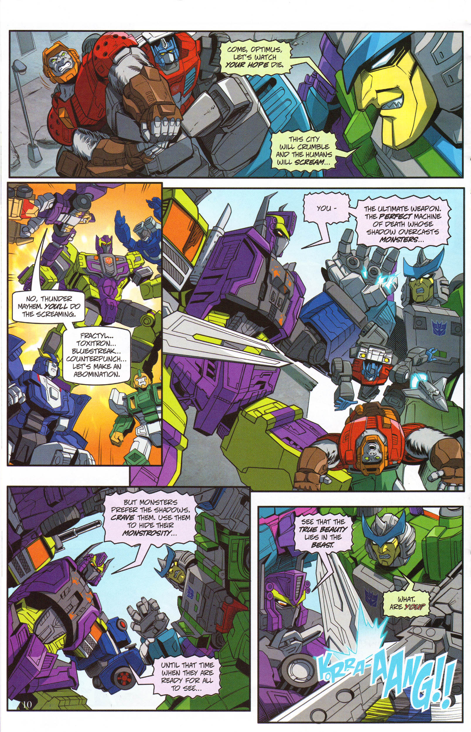 Read online Transformers: Collectors' Club comic -  Issue #72 - 10