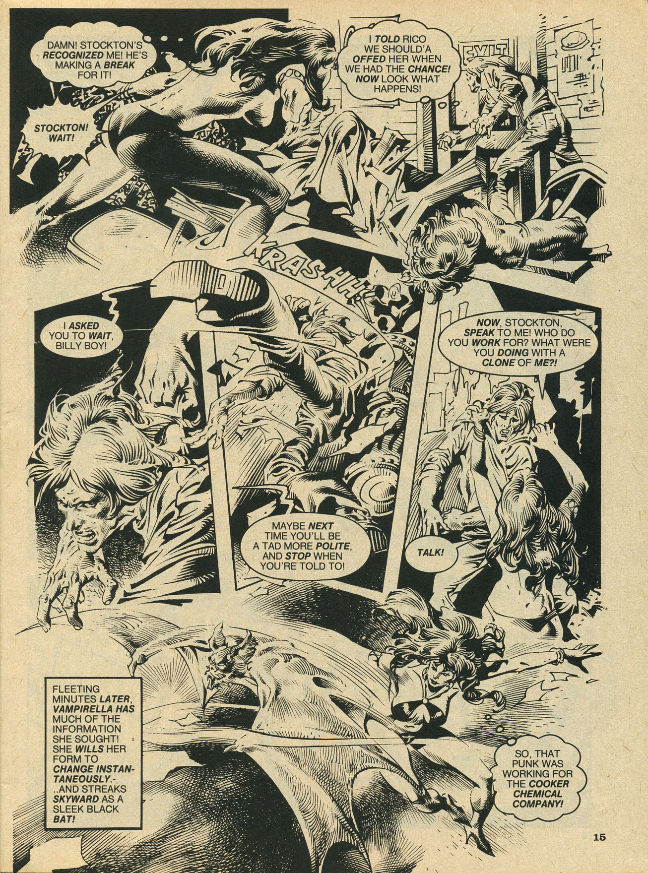 Read online Vampirella (1969) comic -  Issue #95 - 15