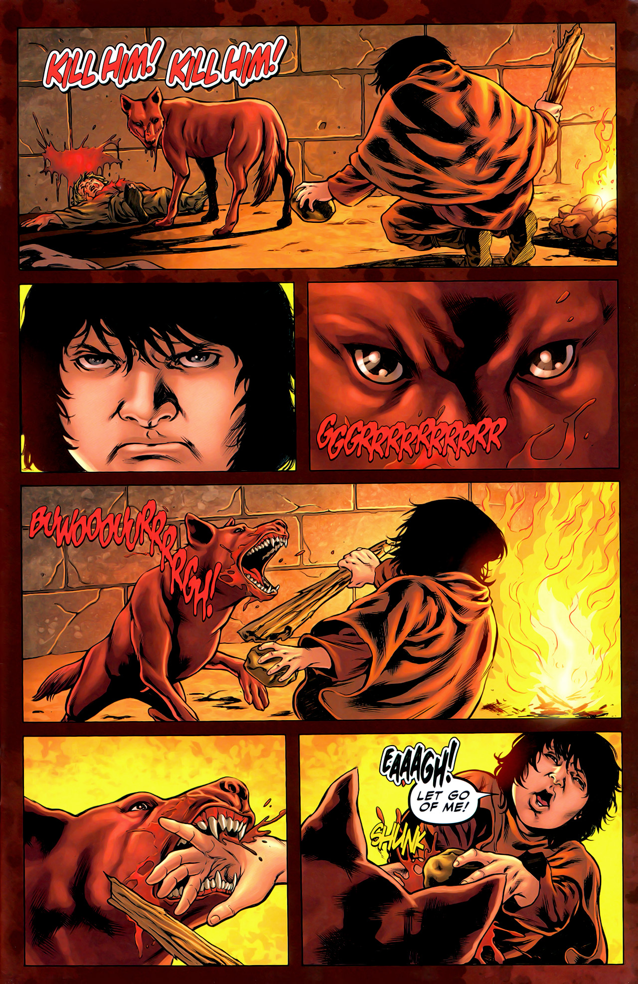 Read online Highlander Origins: The Kurgan comic -  Issue #1 - 9