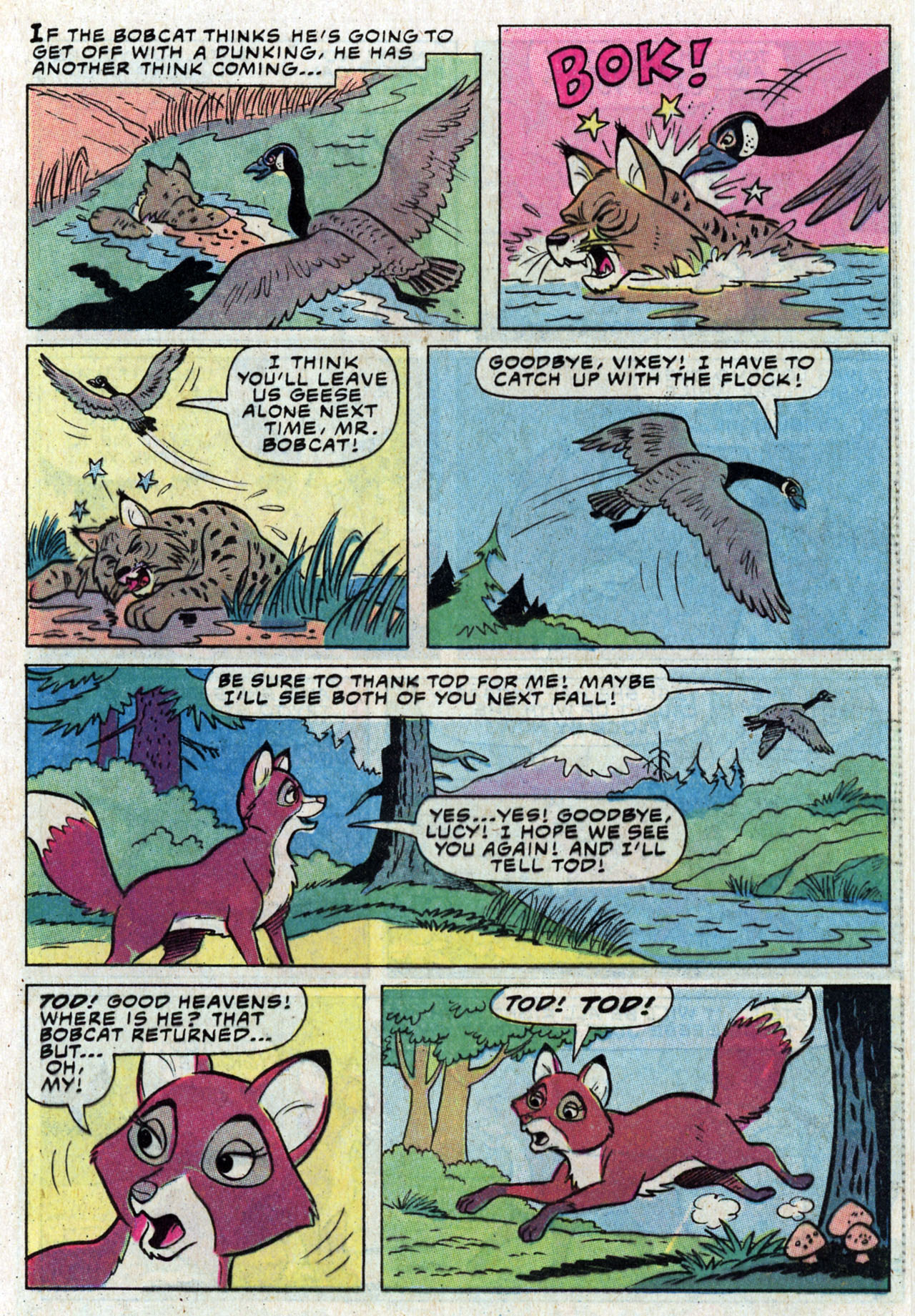 Read online Walt Disney Productions' The Fox and the Hound comic -  Issue #3 - 25