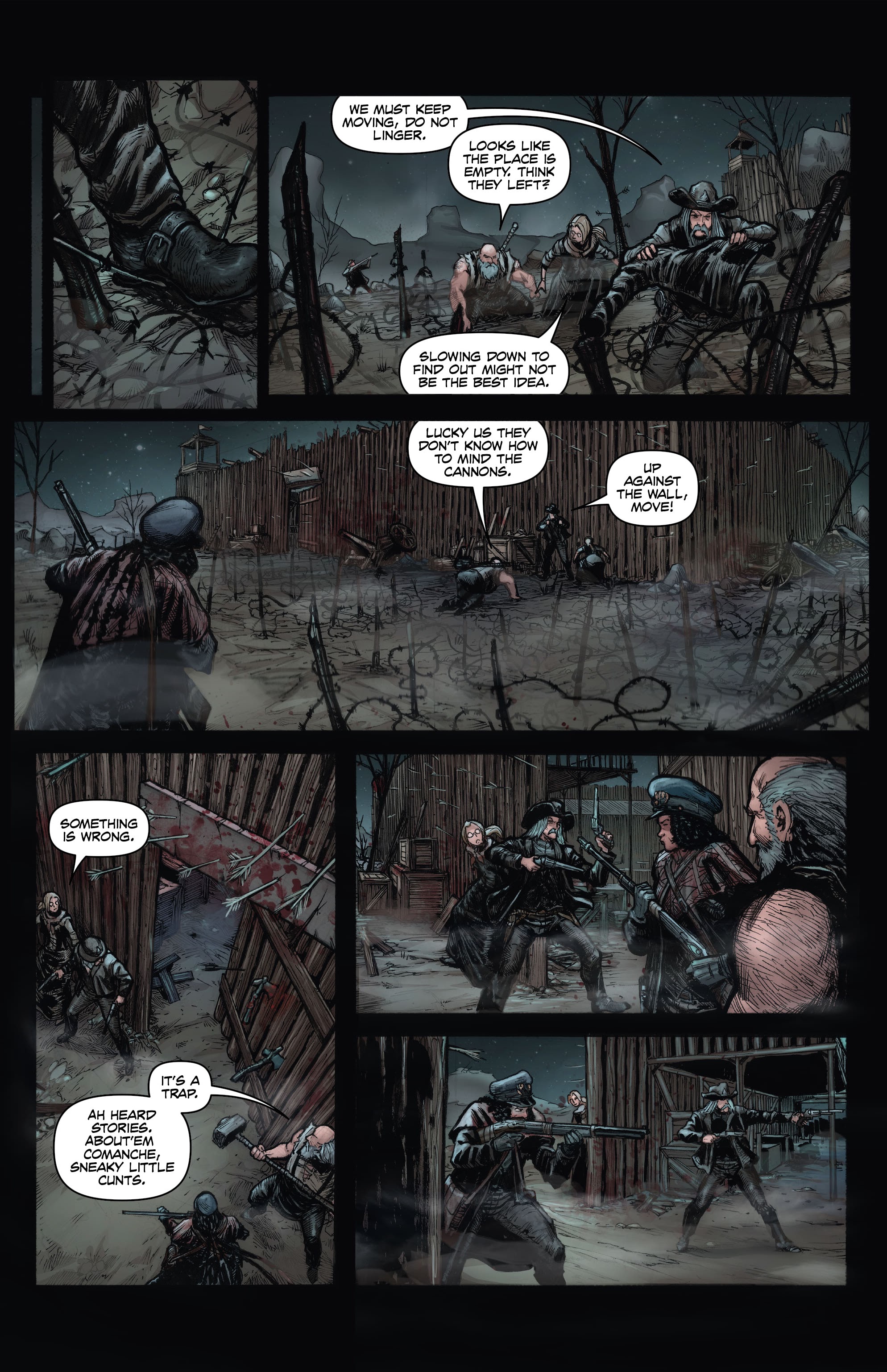 Read online The Few and Cursed: Shadow Nation comic -  Issue # TPB - 53