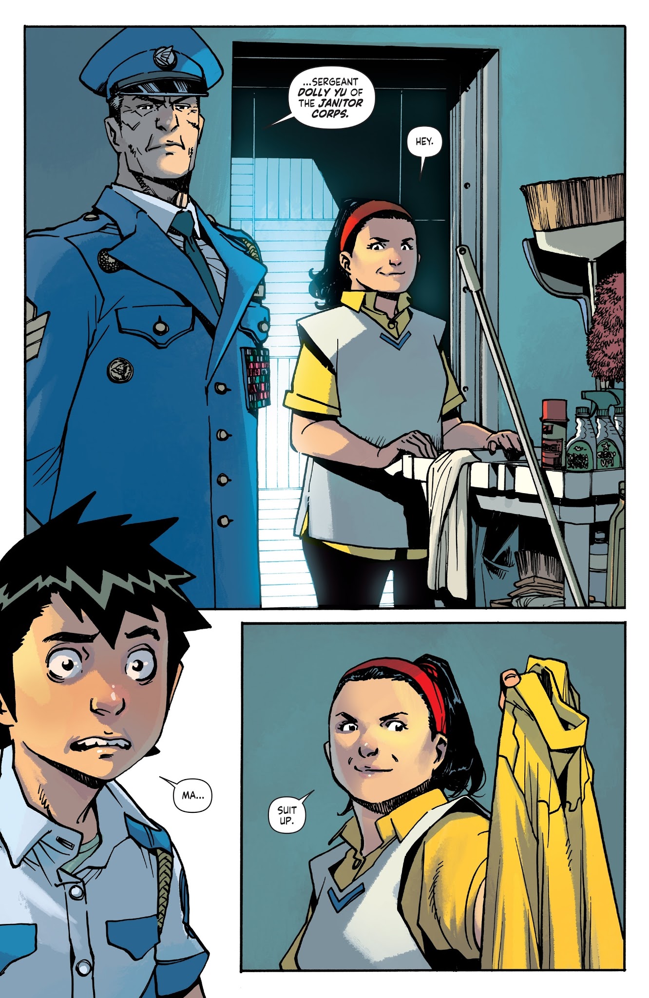 Read online Mech Cadet Yu comic -  Issue #5 - 6