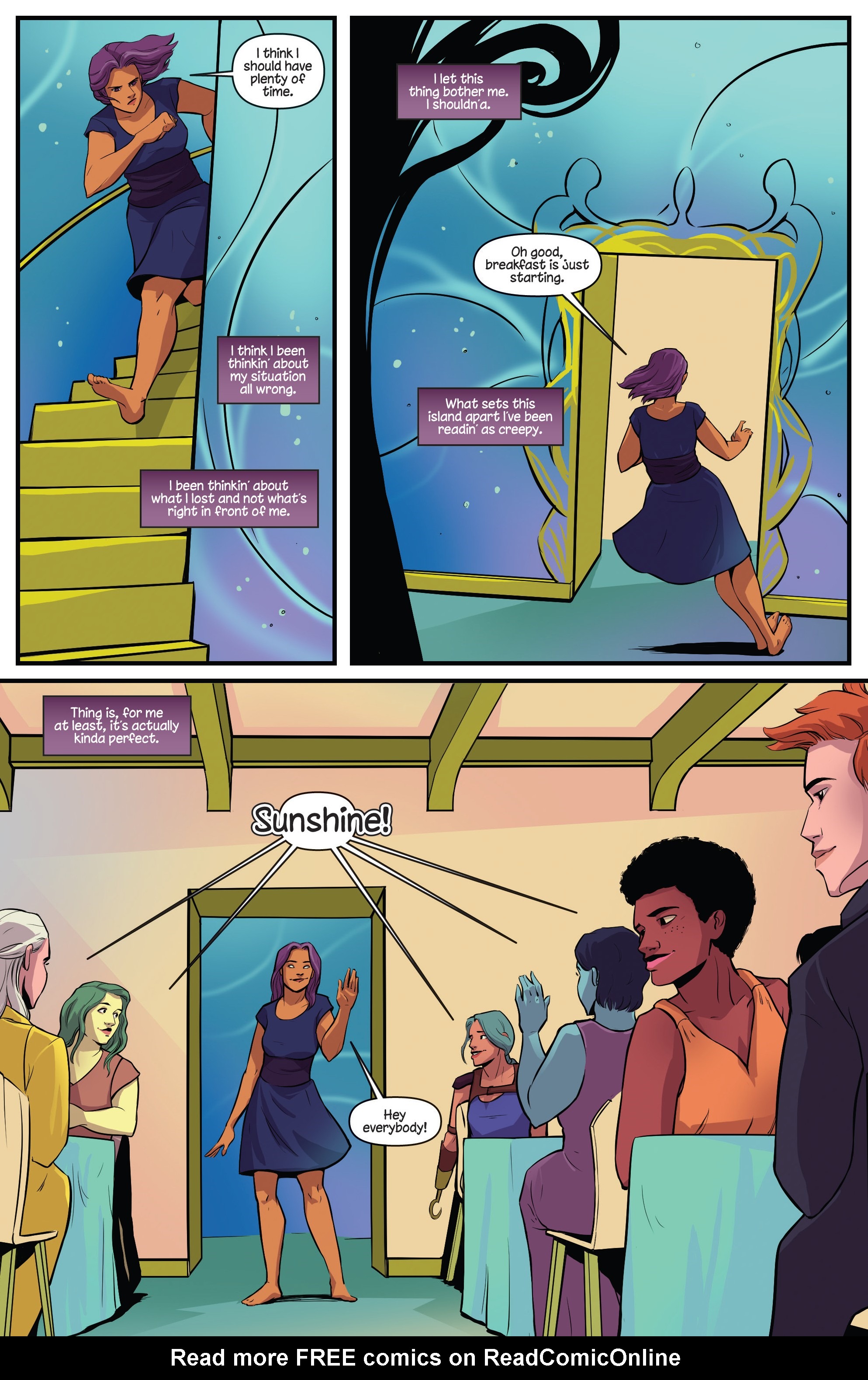 Read online Princeless Raven Year Two: Love and Revenge comic -  Issue # _TPB Get Lost Together - 31
