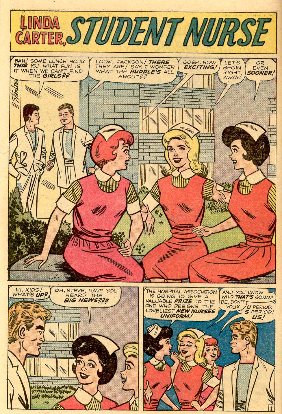 Read online Linda Carter, Student Nurse comic -  Issue #6 - 27