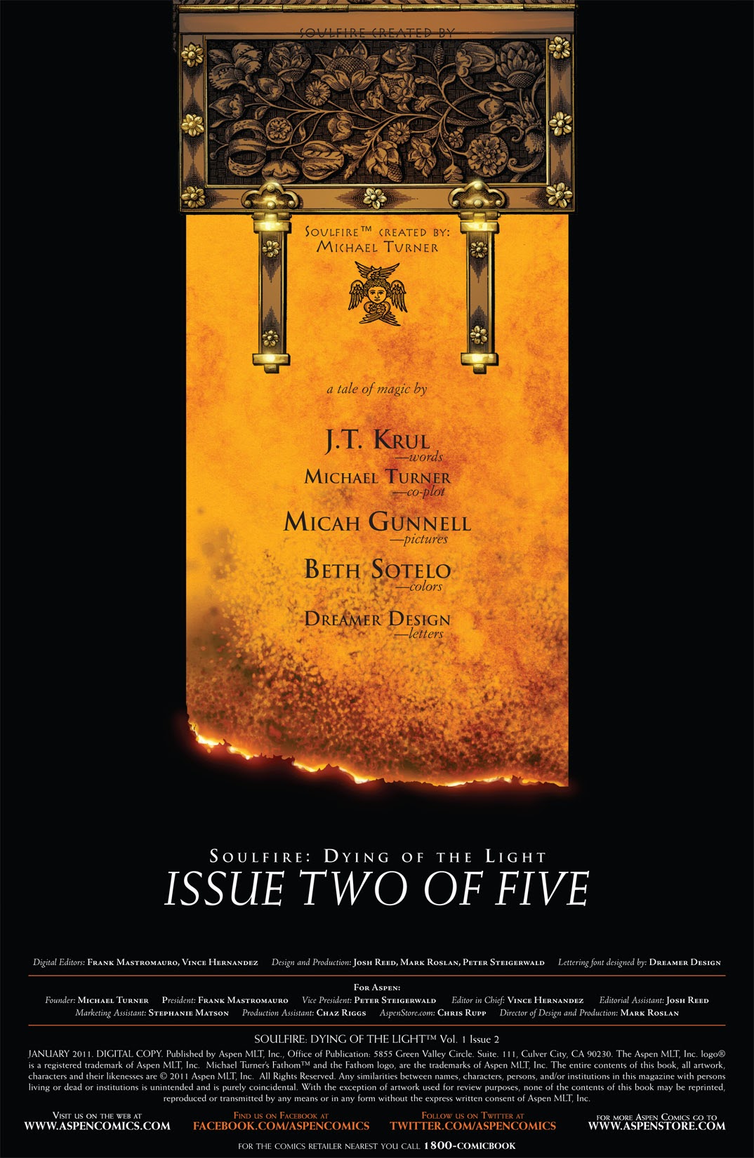 Read online Michael Turner's Soulfire: Shadow Magic comic -  Issue #2 - 2