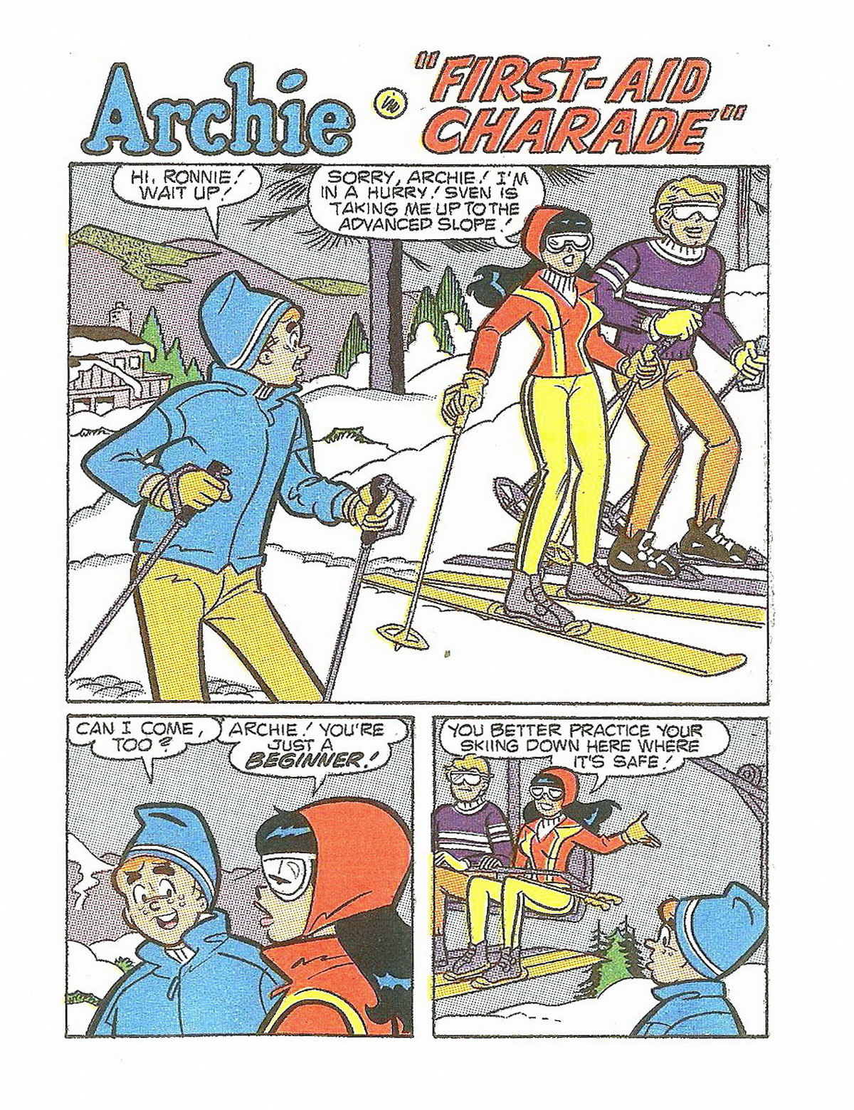 Read online Betty and Veronica Digest Magazine comic -  Issue #29 - 216