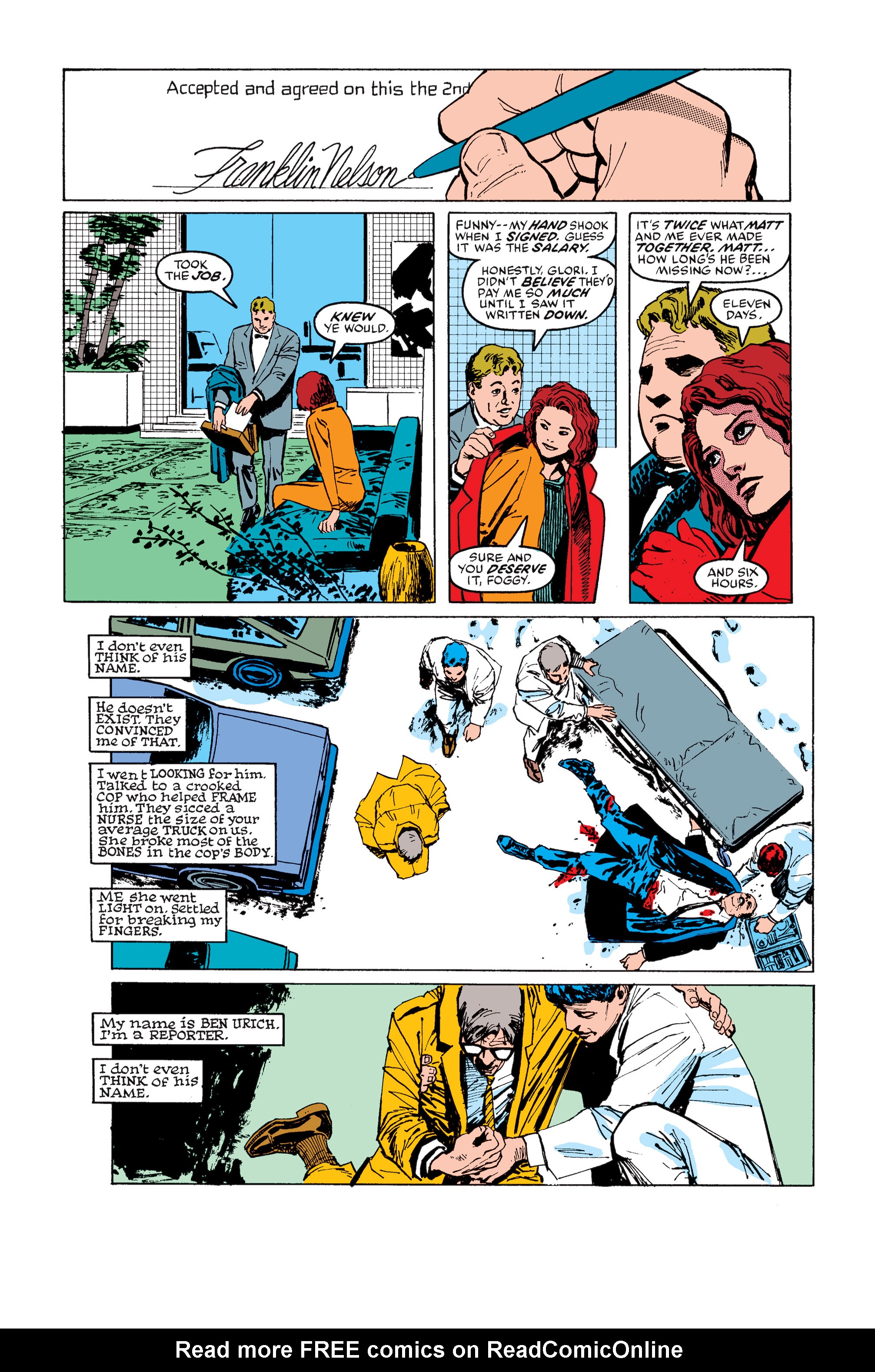 Read online Daredevil: Born Again comic -  Issue # Full - 103