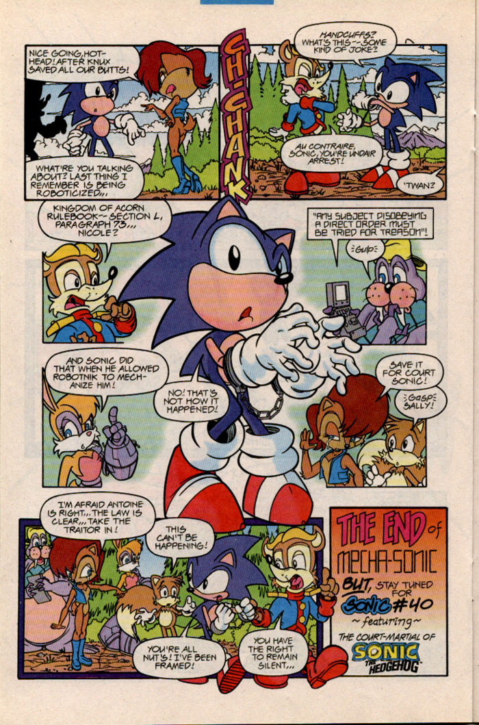 Read online Sonic & Knuckles: Mecha Madness Special comic -  Issue # Full - 28