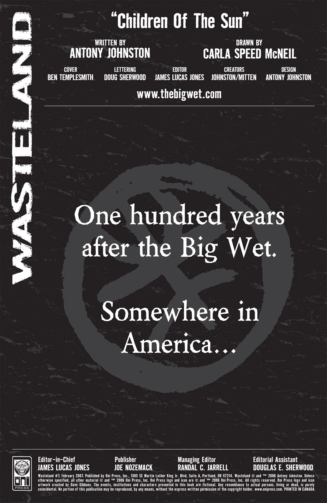 Read online Wasteland (2006) comic -  Issue #7 - 2
