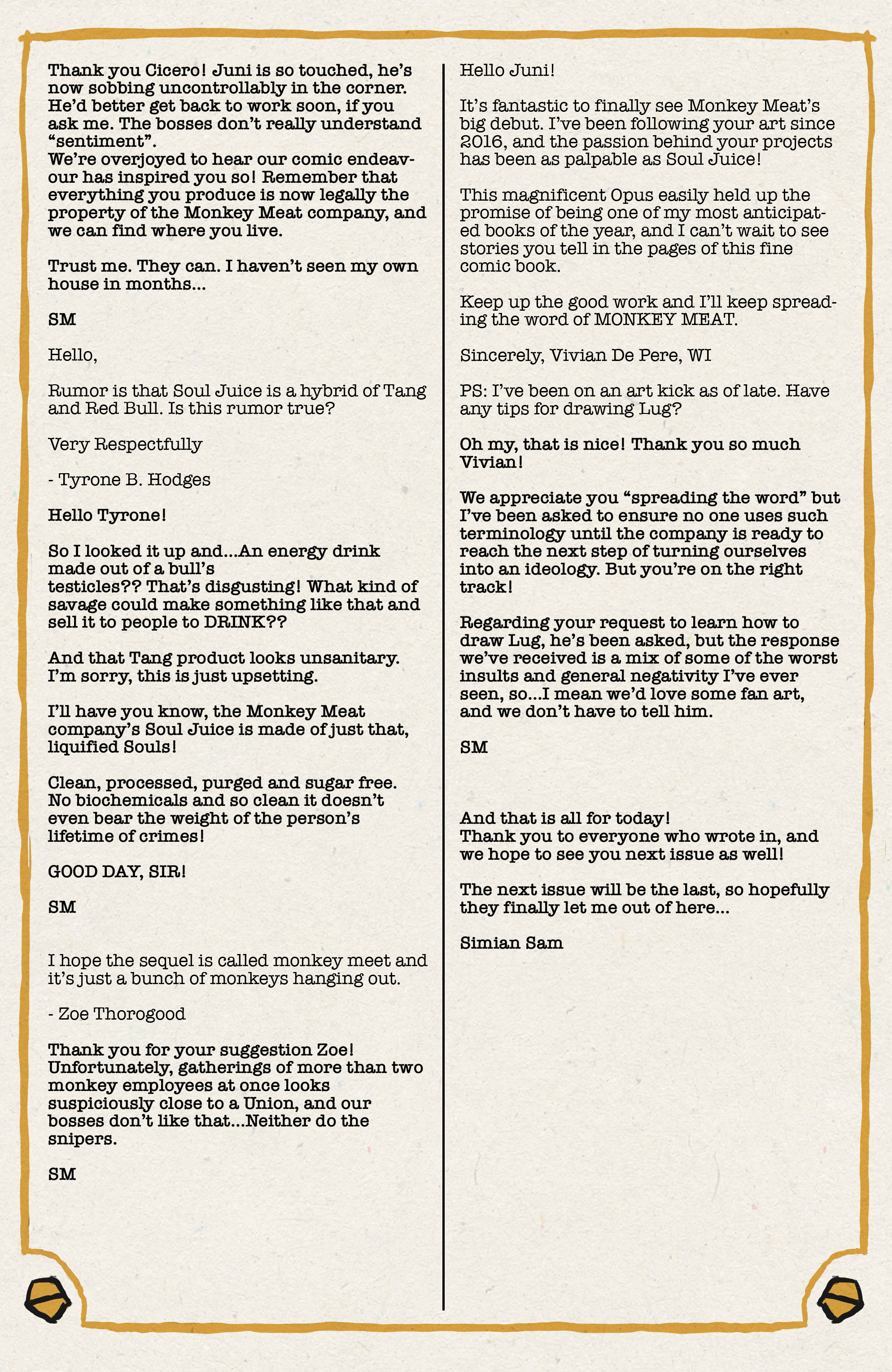 Read online Monkey Meat comic -  Issue #4 - 32