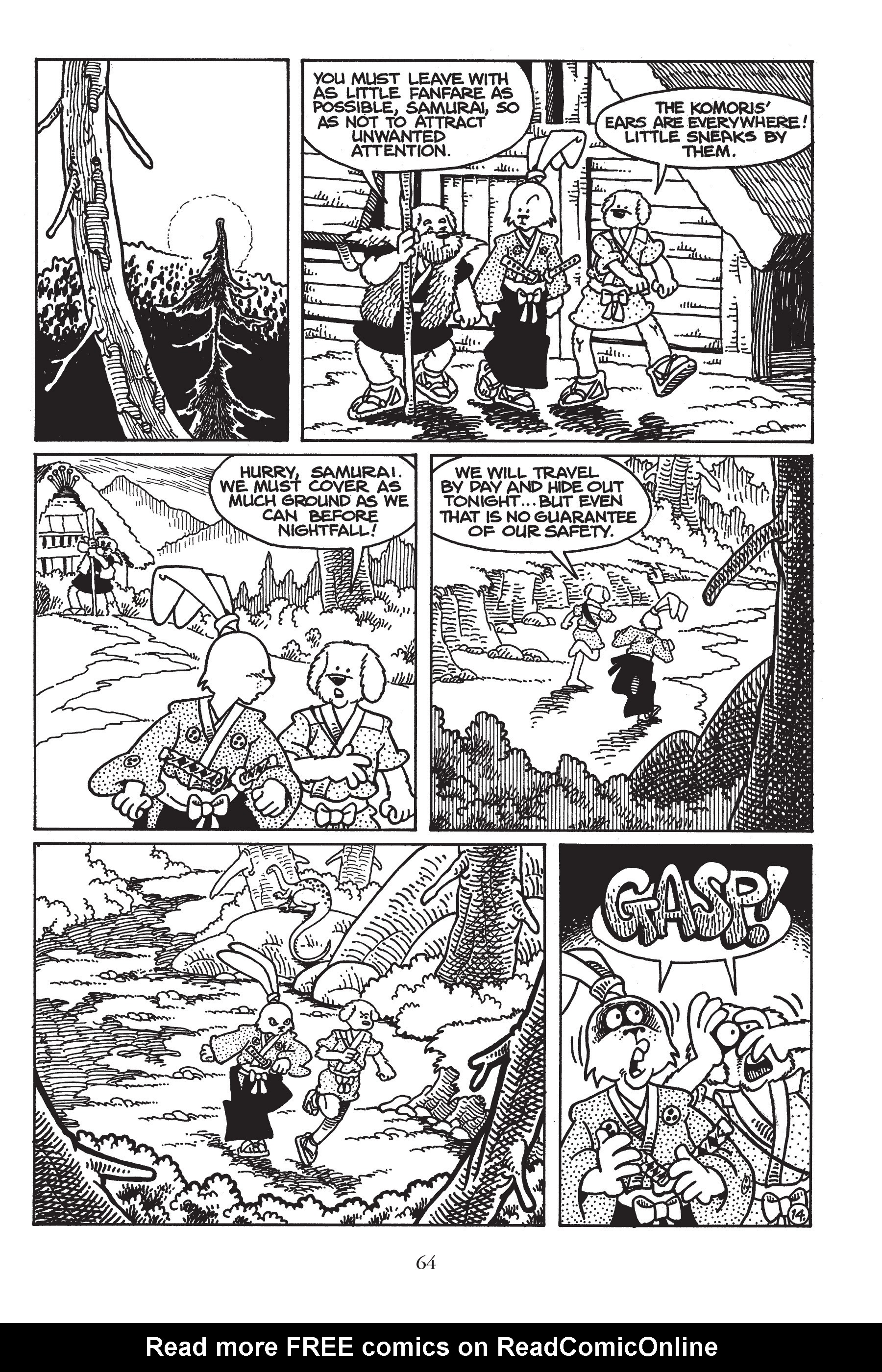 Read online Usagi Yojimbo (1987) comic -  Issue # _TPB 5 - 63