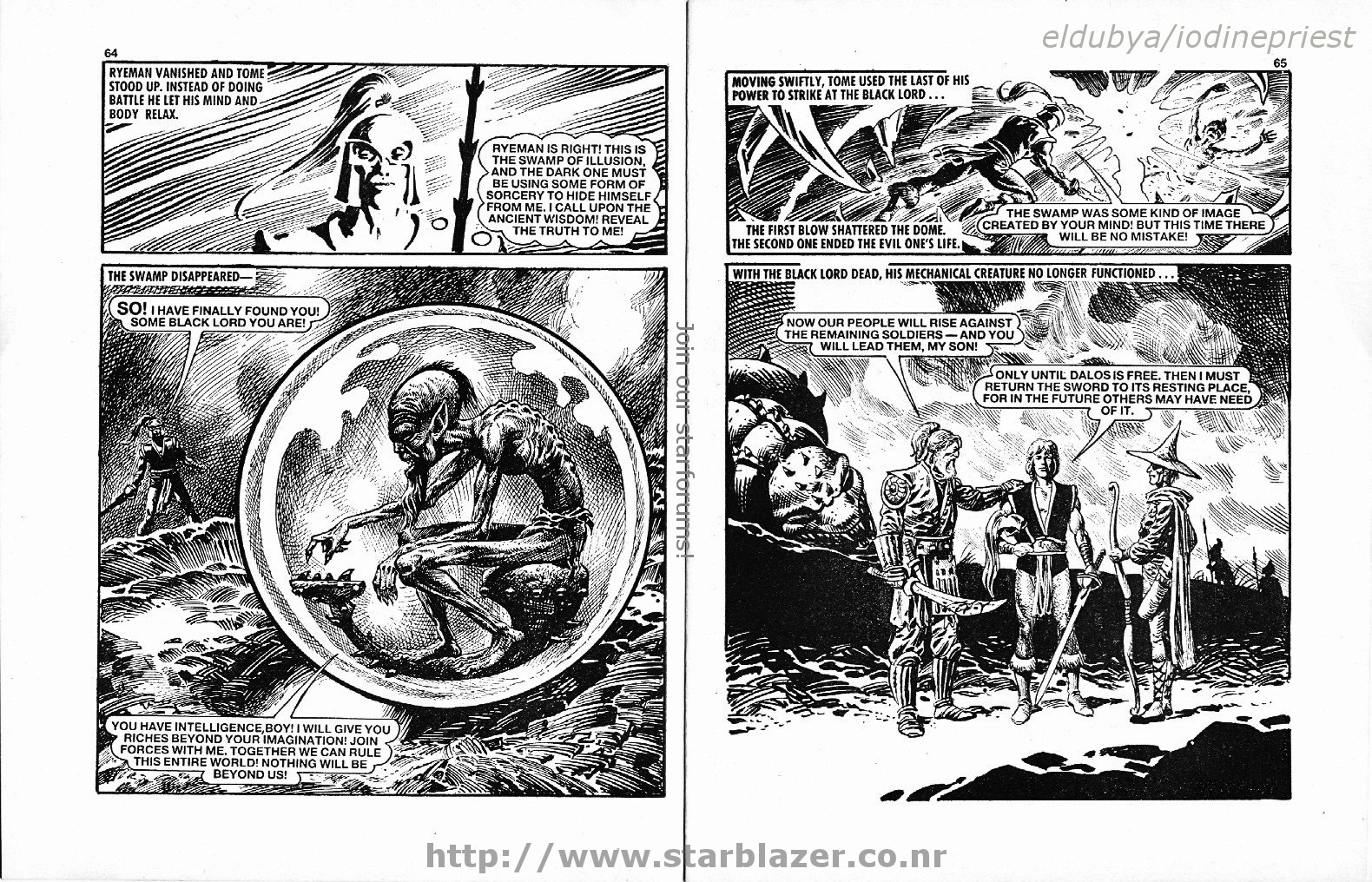 Read online Starblazer comic -  Issue #175 - 34