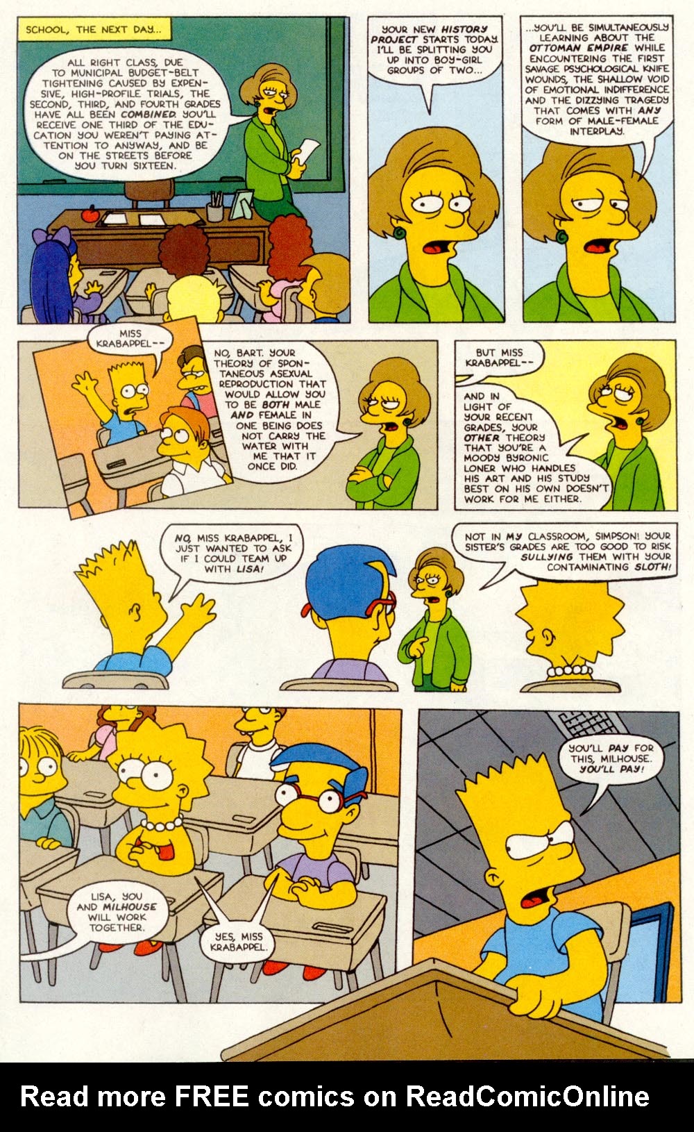 Read online Treehouse of Horror comic -  Issue #1 - 36