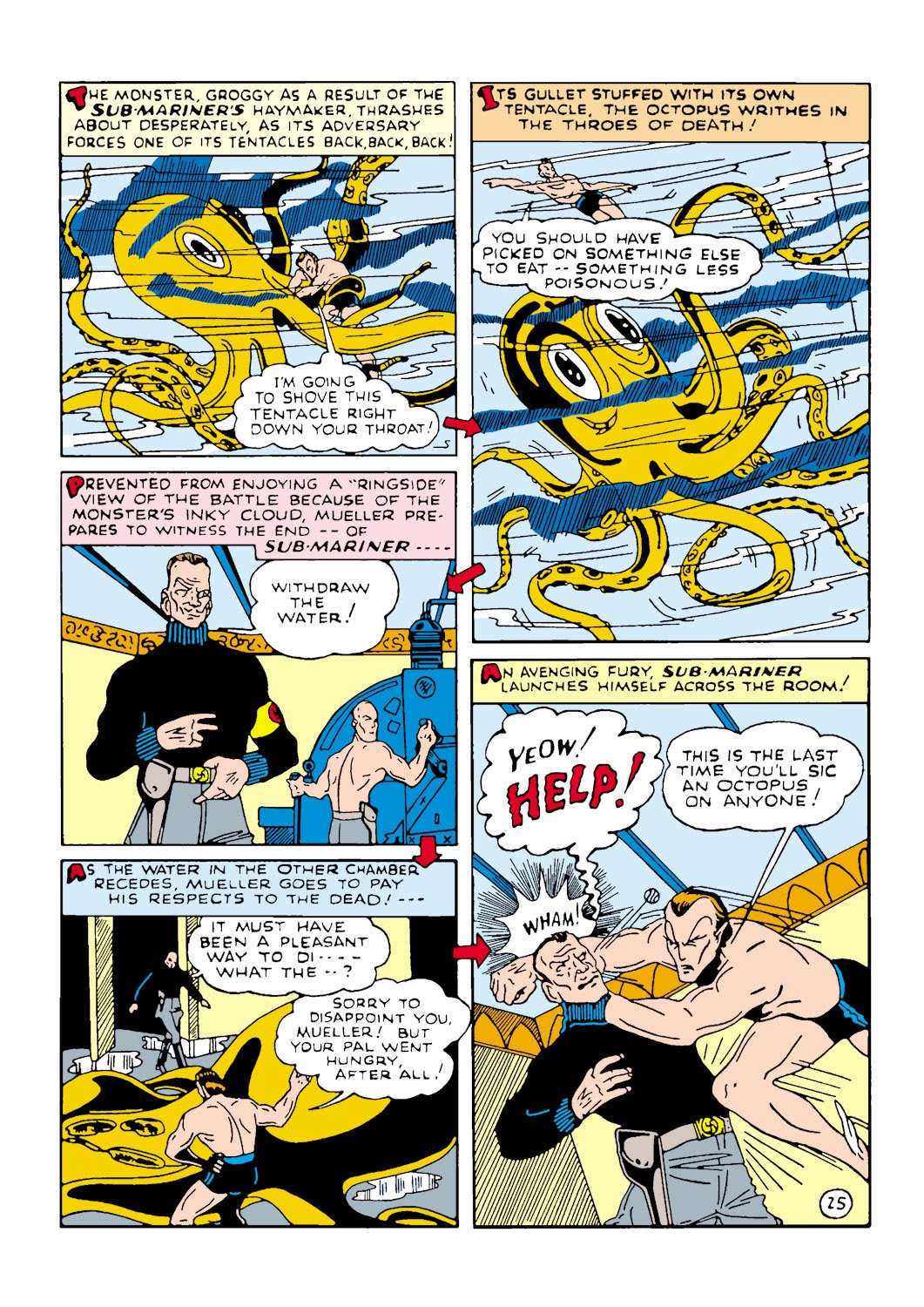 Read online Sub-Mariner Comics comic -  Issue #3 - 29